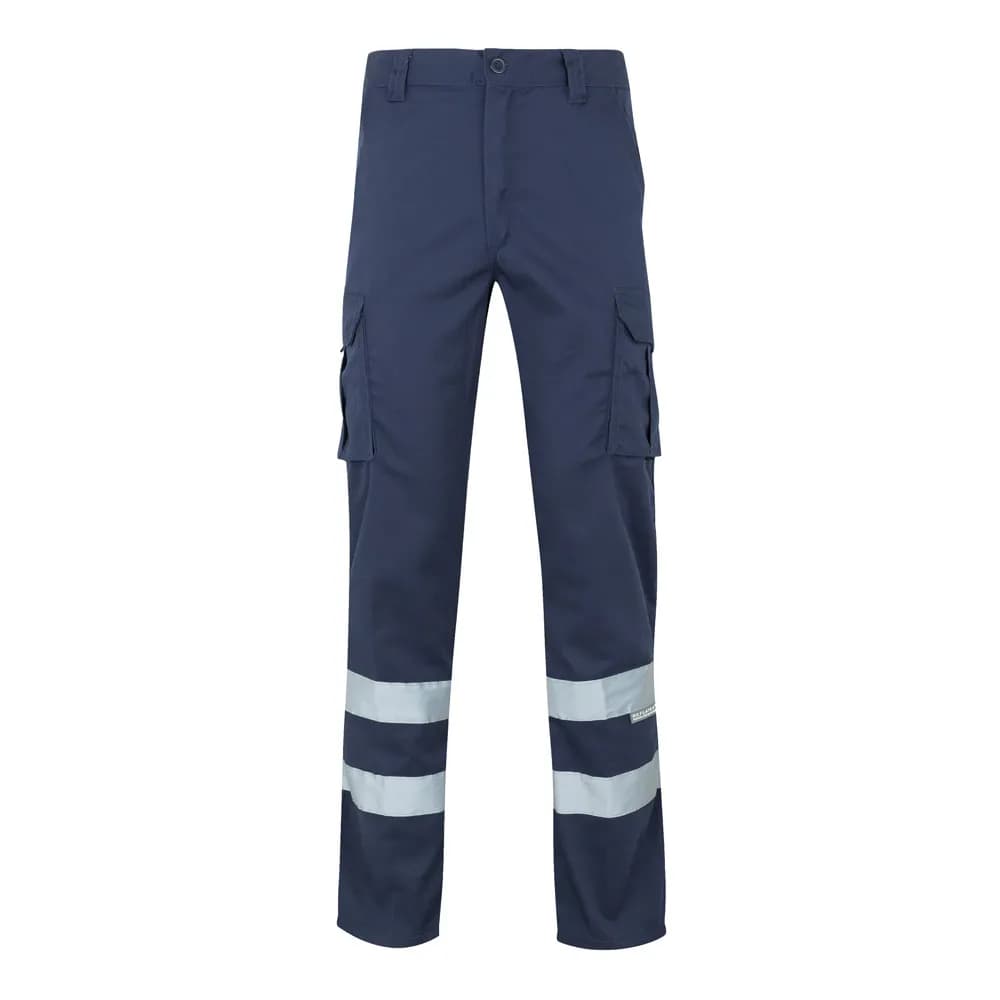 Multitaschen-Stretchhose (240 g/m²), aus Baumwolle (46 %), EME (38 %) und Polyester (16 %) - VL DIONYSUS - Dunkelblau
