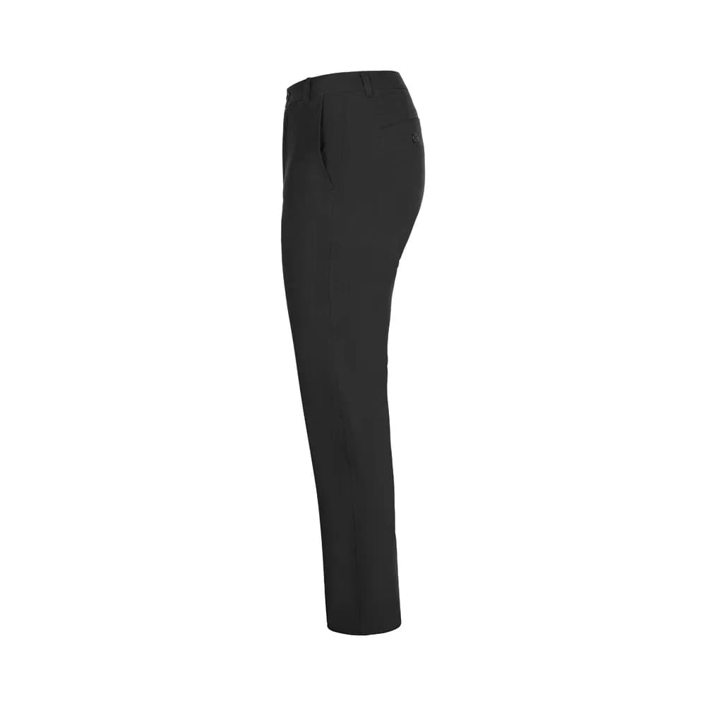 Unisex Stretch-Chinohose (260g/m²), aus Baumwolle (98%) und Elastan (2%) - VL VISHNU - Schwarz