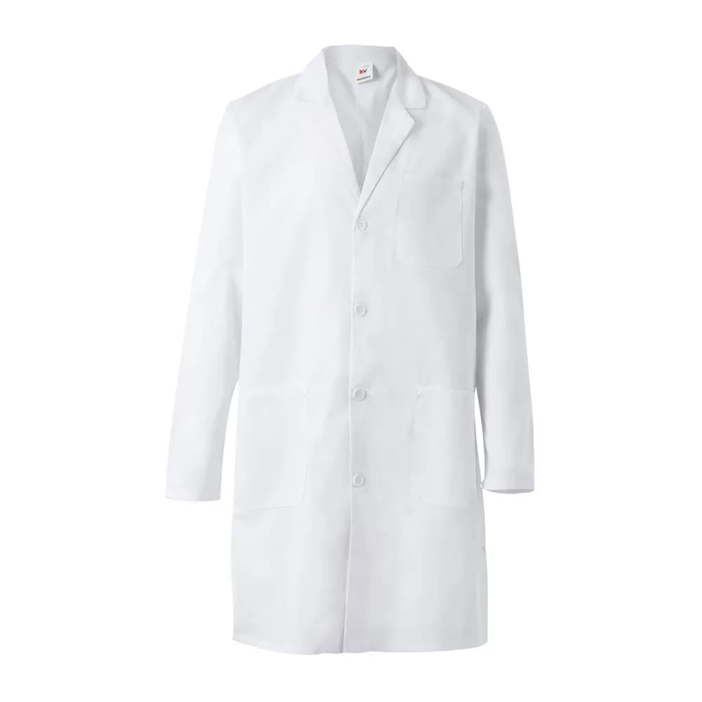 Kittel aus Twill (180g/m²), in Baumwolle (20%) und Polyester (80%) - VL OGUN - Weiß