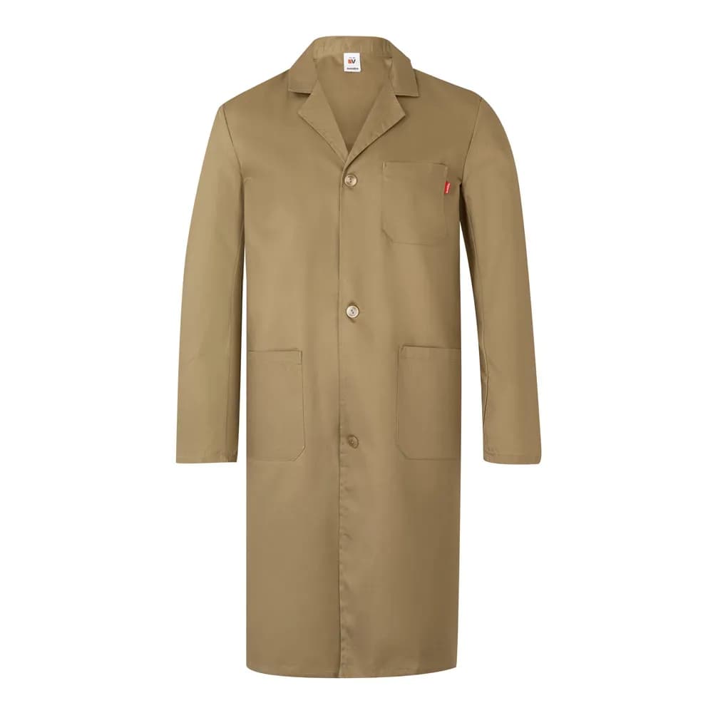 Kittel aus Twill (175 g/m²), aus Baumwolle (35 %) und Polyester (65 %) - VL DANU - Natur