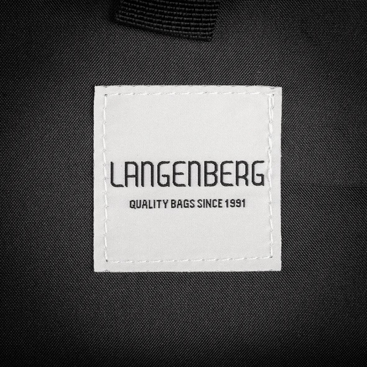 Schultertasche KINGSTON - schwarz