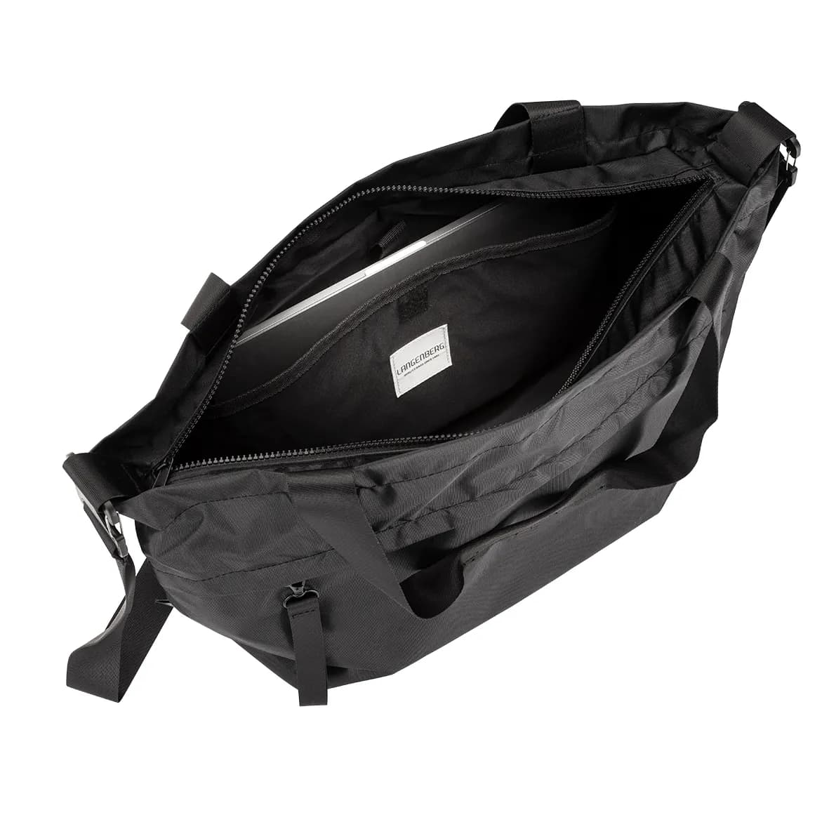 Schultertasche KINGSTON - schwarz