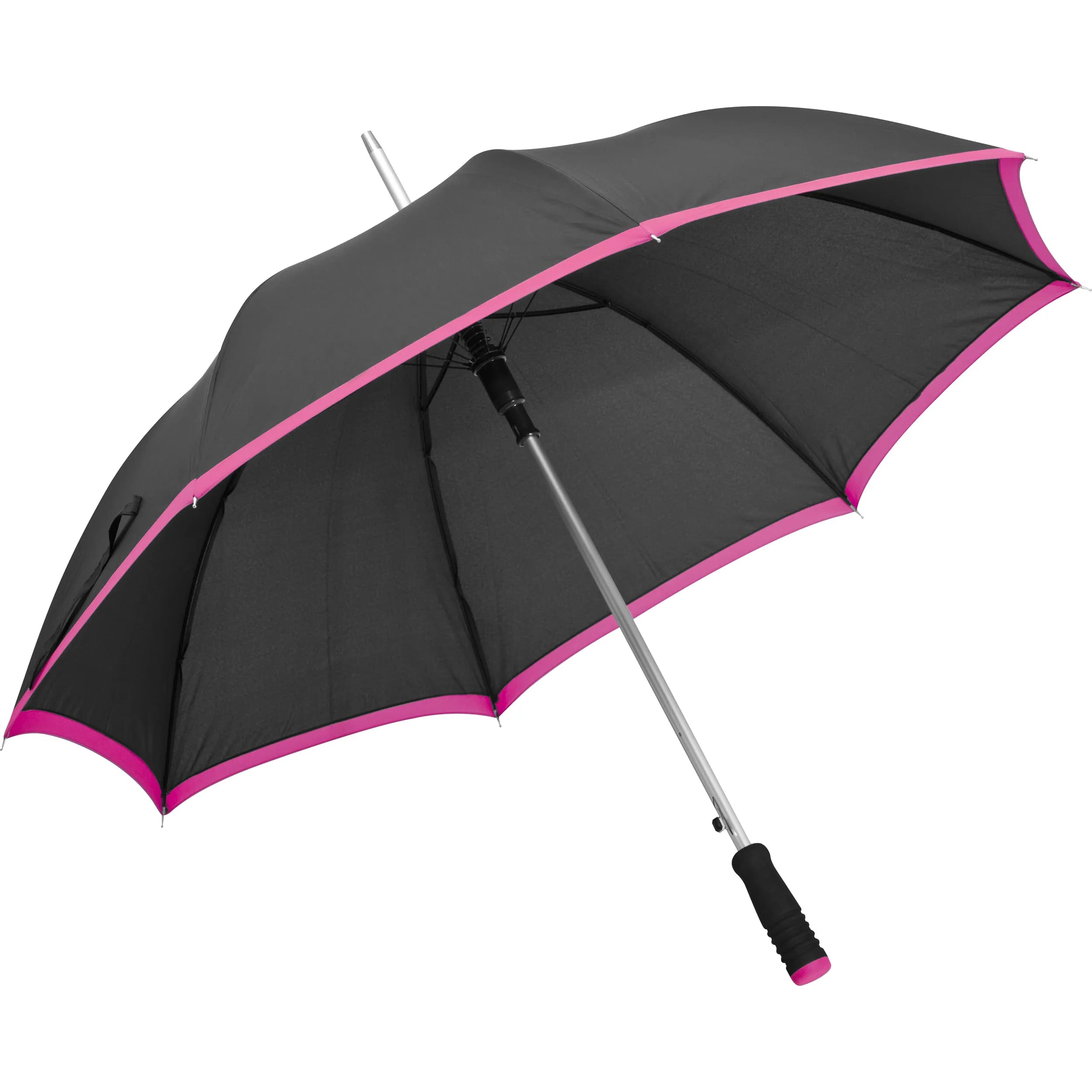 Automatik Regenschirm aus Pongee ANTONINA - pink
