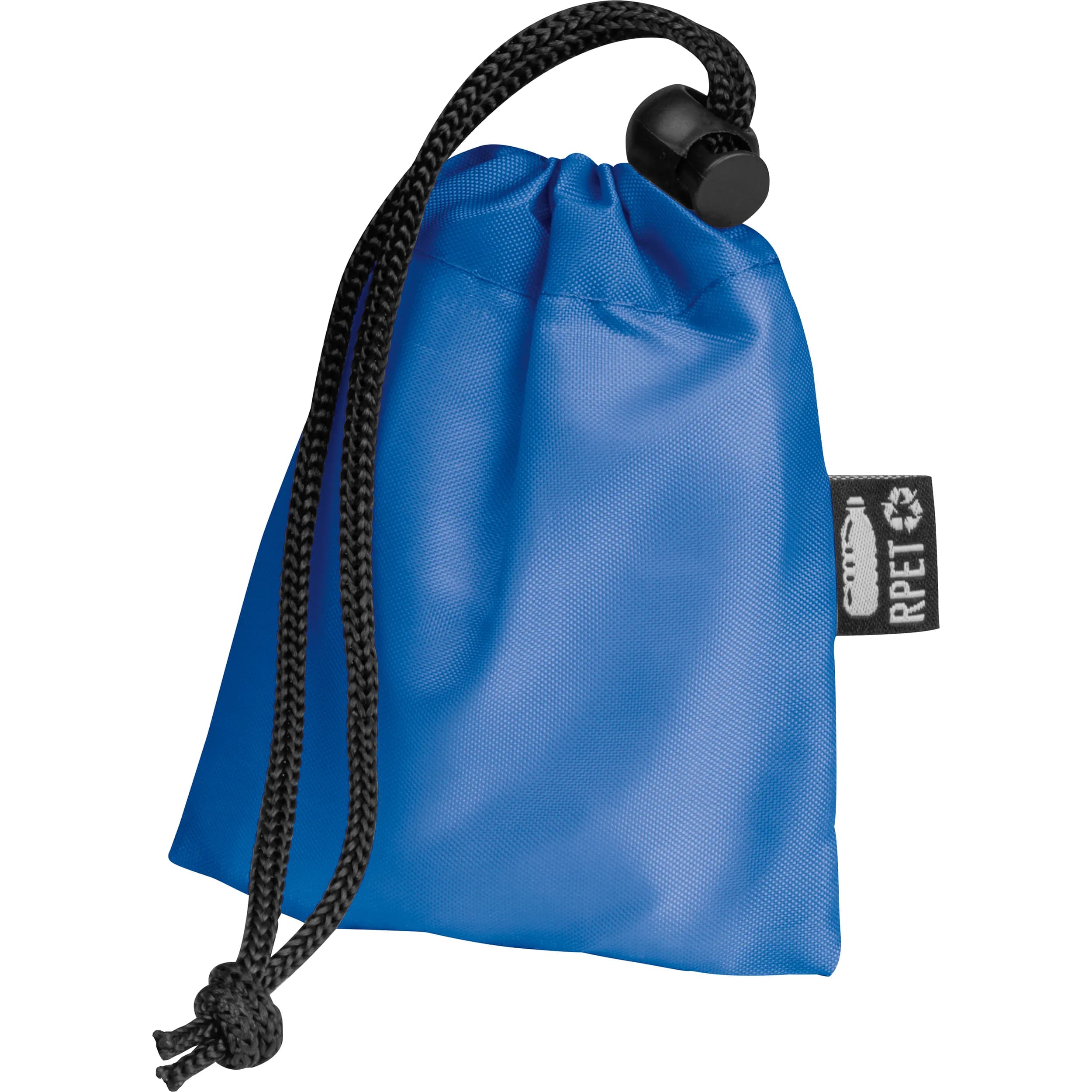 Regenponcho mit Etui aus RPET GEORG - blau