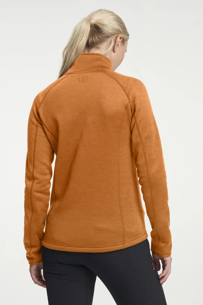 TXlite Midlayer Zip Damen - Dunkelorange