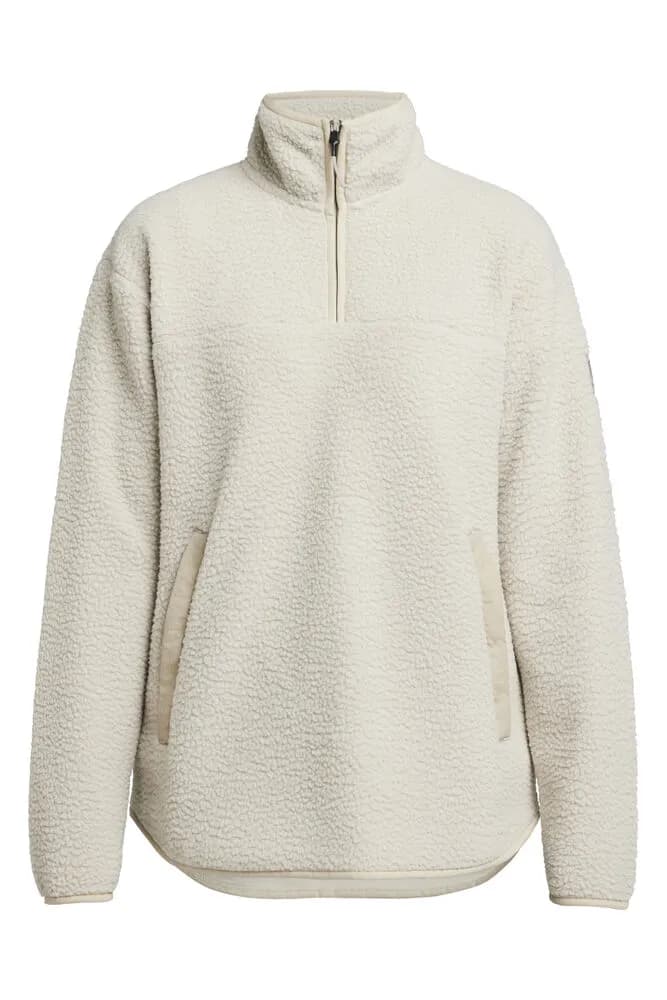Yoke Half Zip Women - Sand