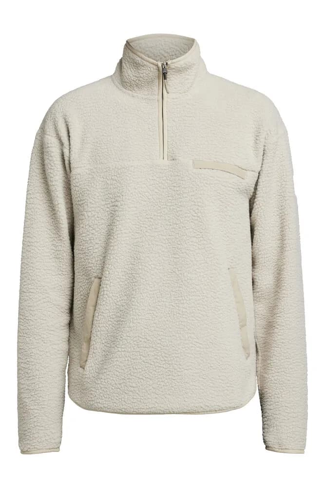 Yoke Half Zip Men - Sand