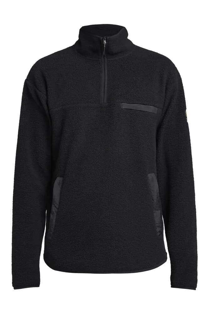 Yoke Half Zip Men - Schwarz