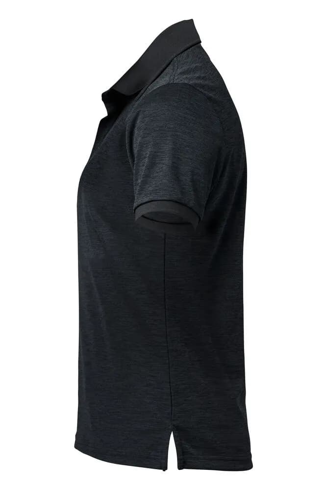 TXlite Melange Polo Women - Schwarz