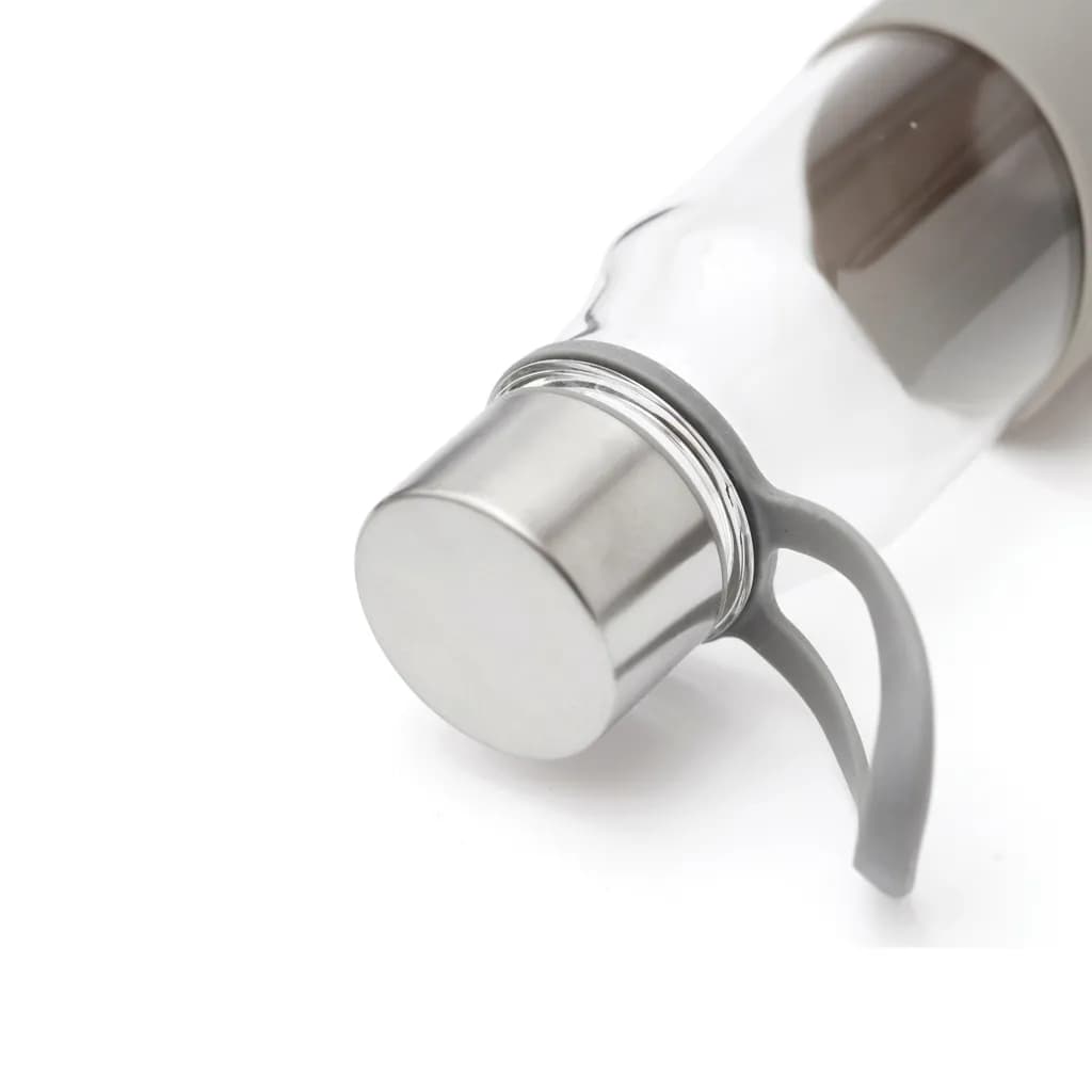 VINGA Lean Glasflasche - grau