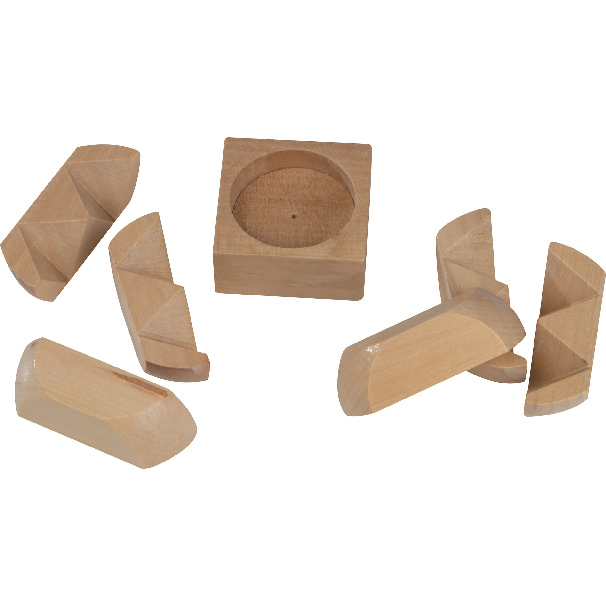 Geduldspiel aus Holz CAROLYN - beige