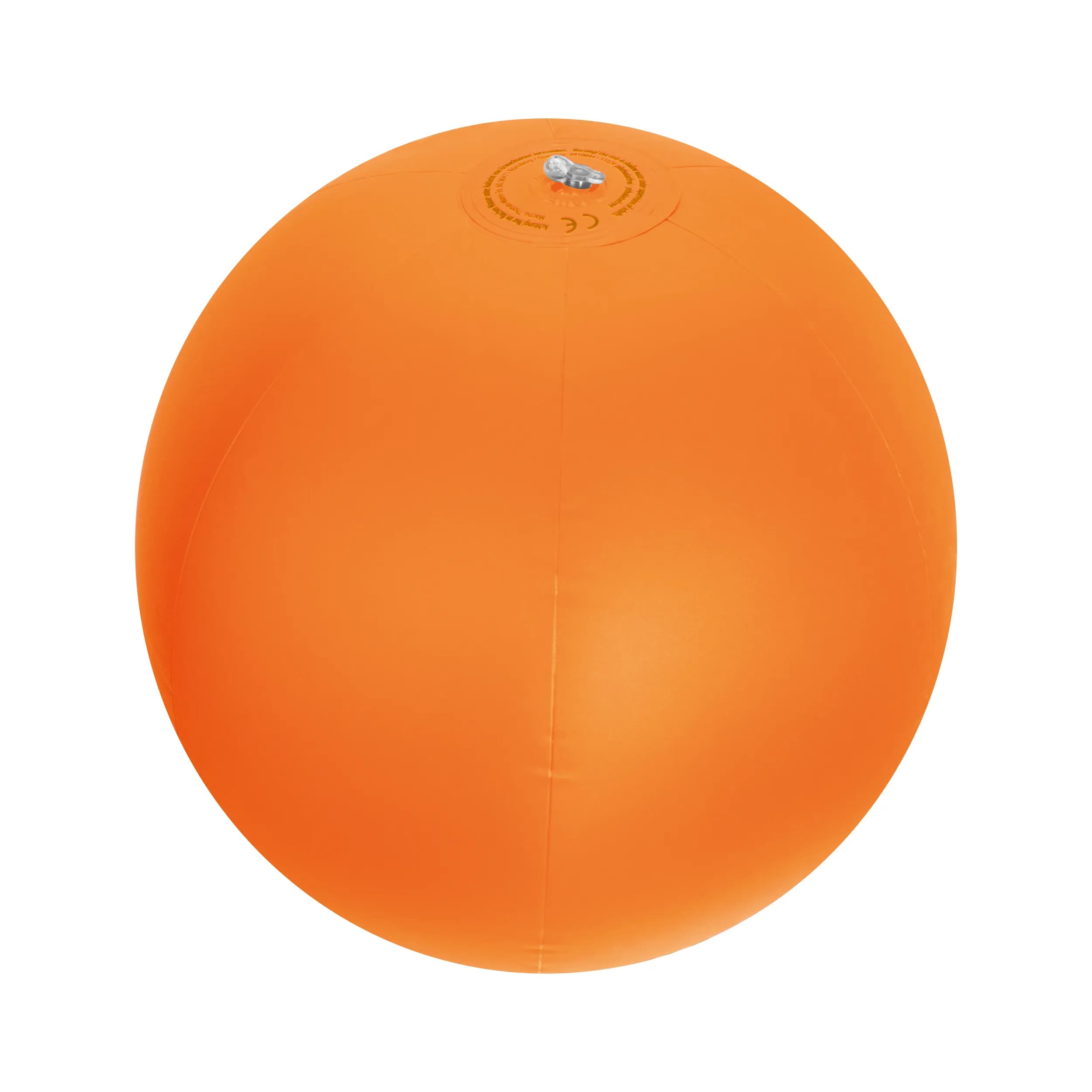 Strandball aus PVC mit einer Segmentlänge von 40 cm BERNARDO - orange
