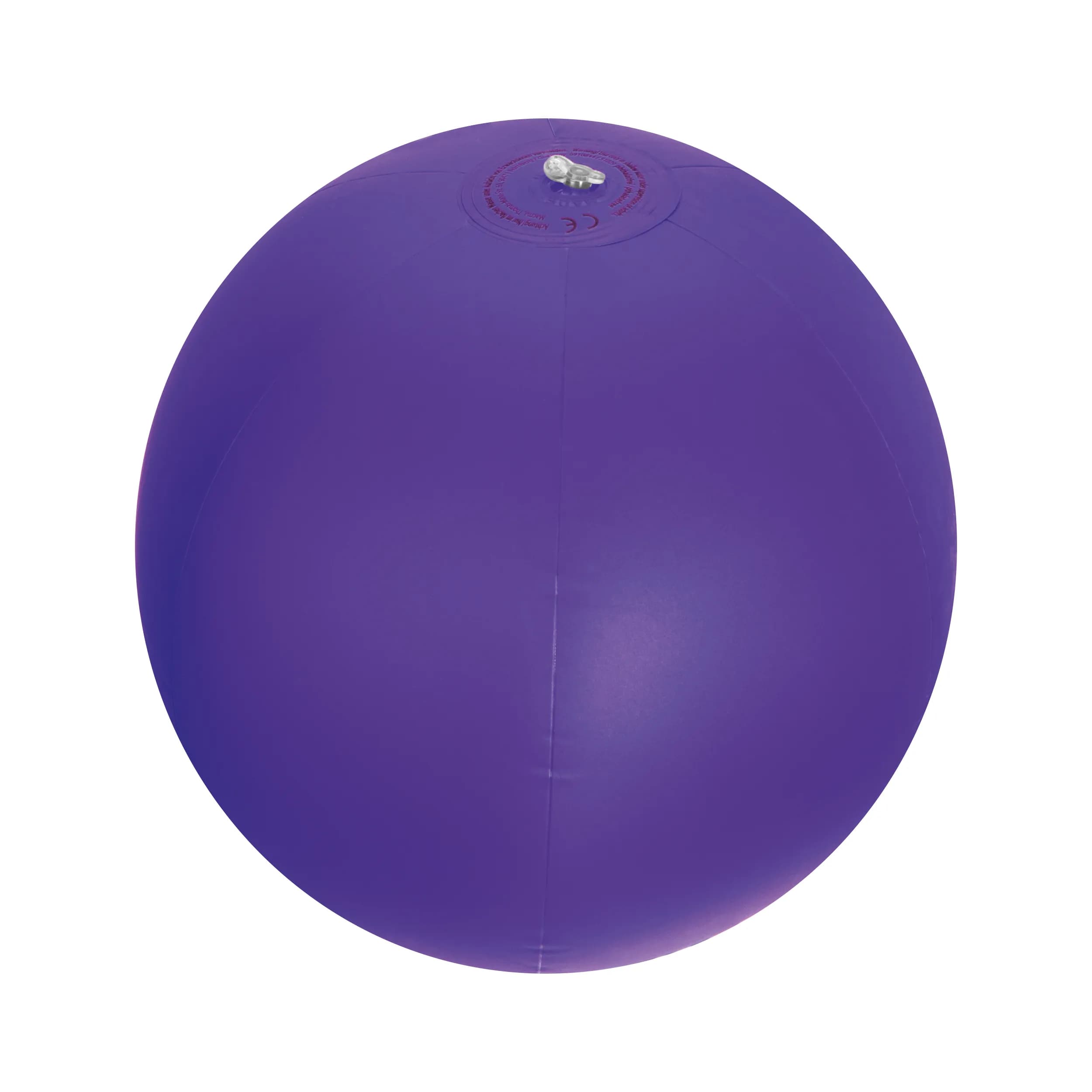 Strandball aus PVC mit einer Segmentlänge von 40 cm BERNARDO - violett