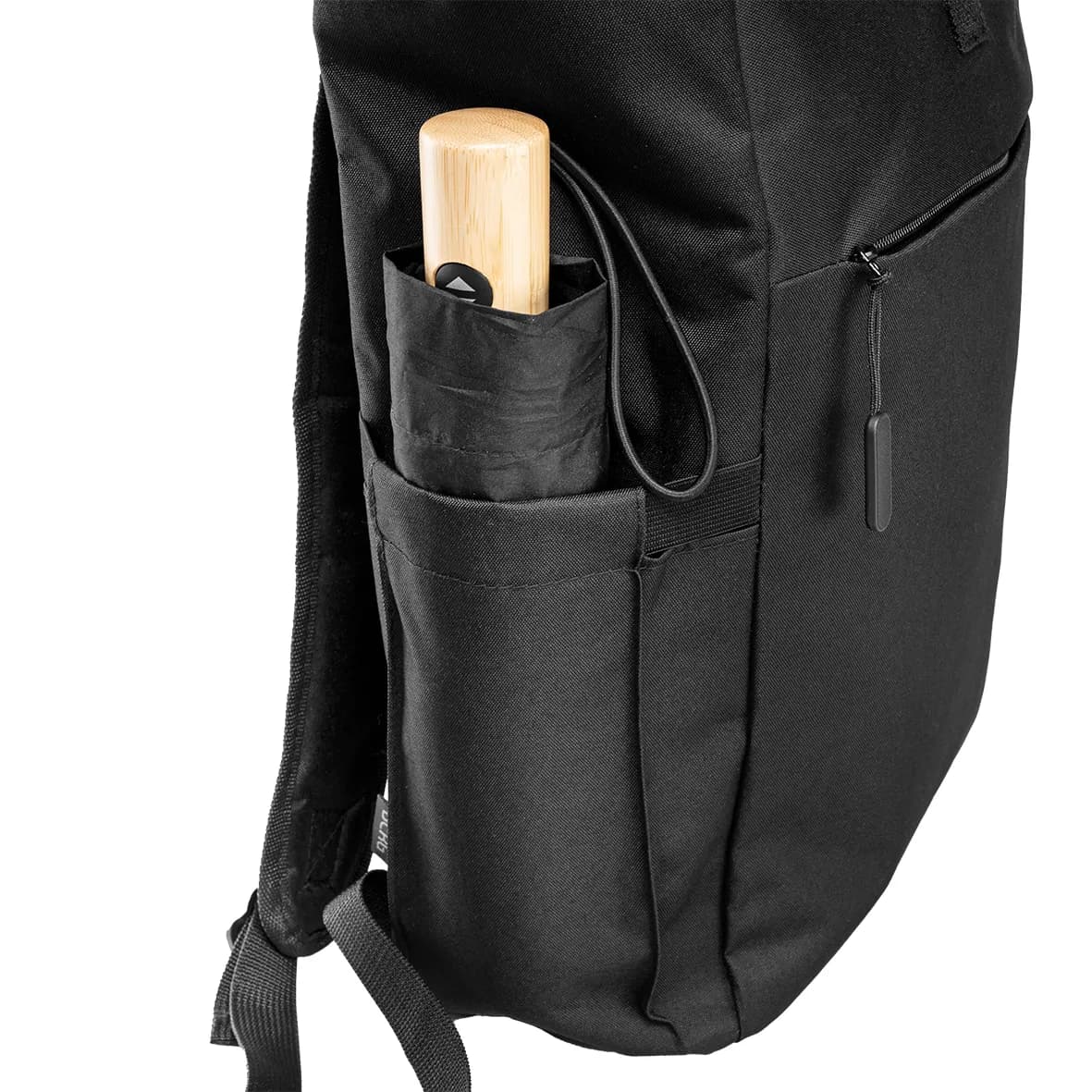 Rollup-Rucksack SIMPLE - schwarz