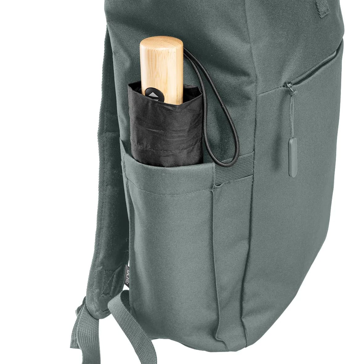 Rollup-Rucksack SIMPLE - grau