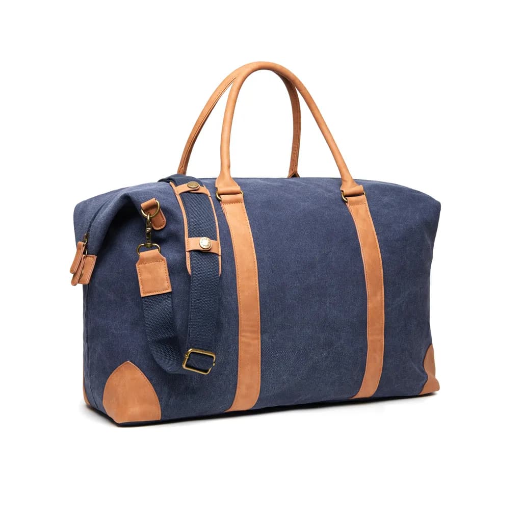 VINGA Bosler Seesack aus RCS recyceltem Canvas - navy blau