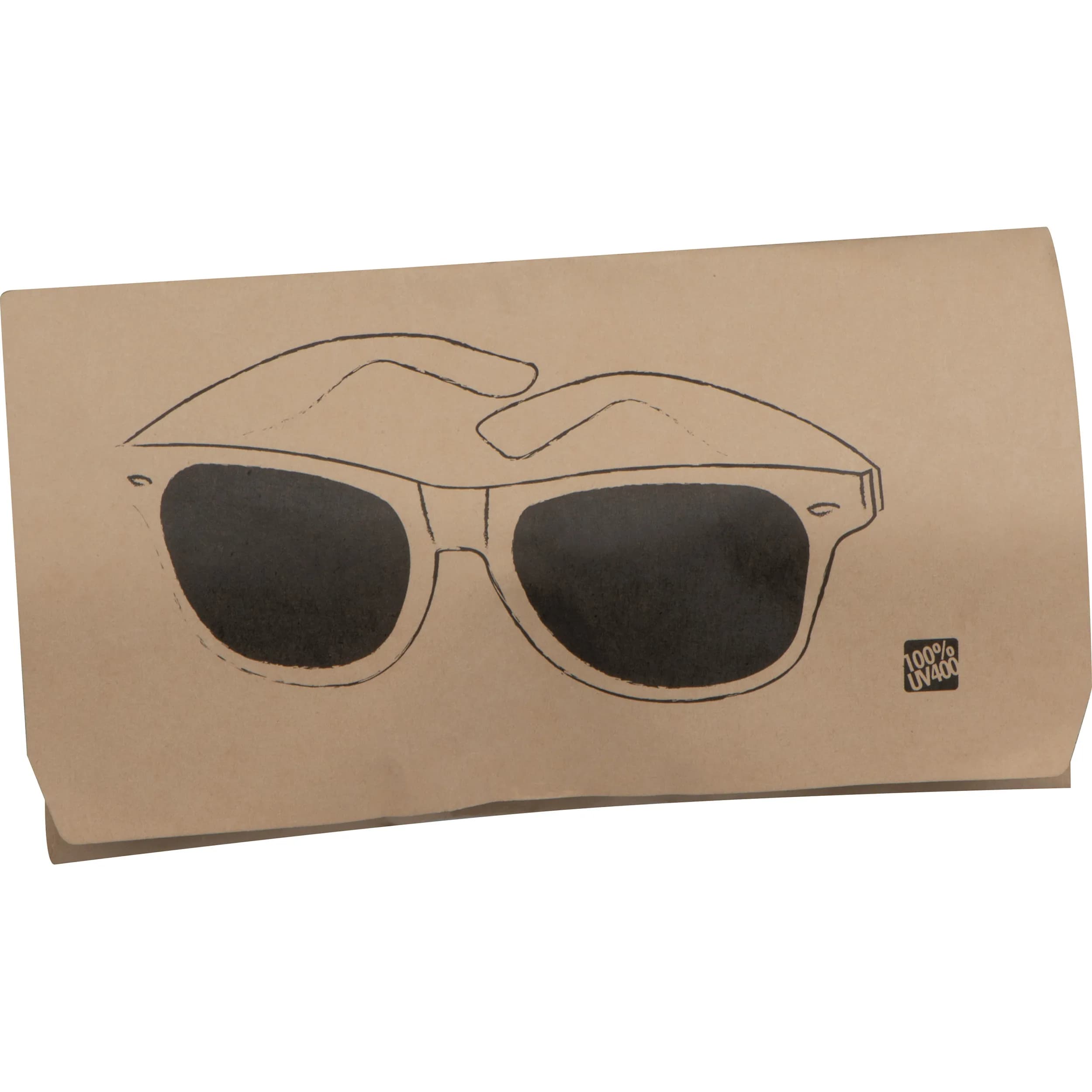 Sonnenbrille mit Bambusbügeln LINUS - beige