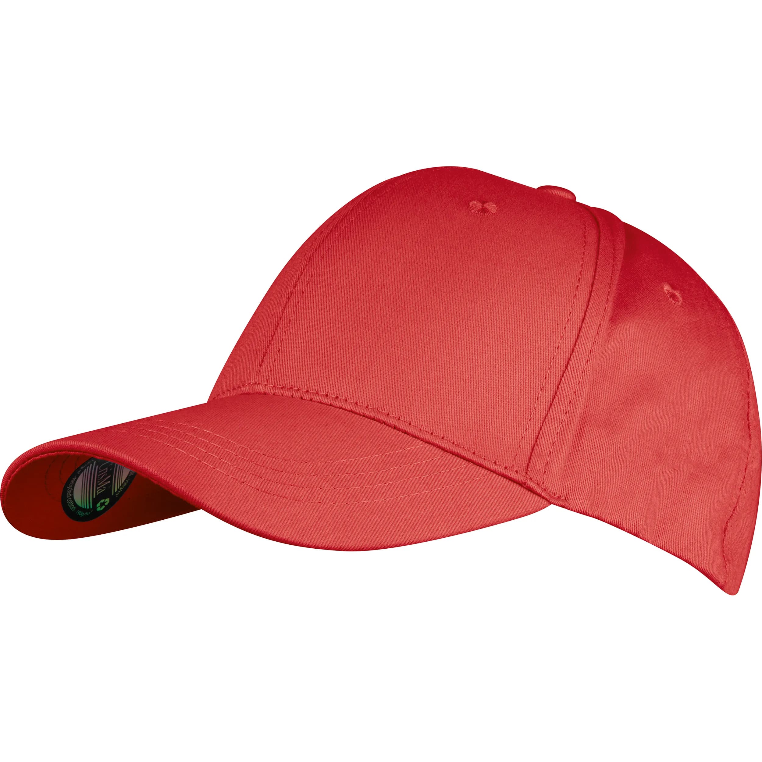 CrisMa Baseballcap aus recycelter Baumwolle FRIEDA - rot