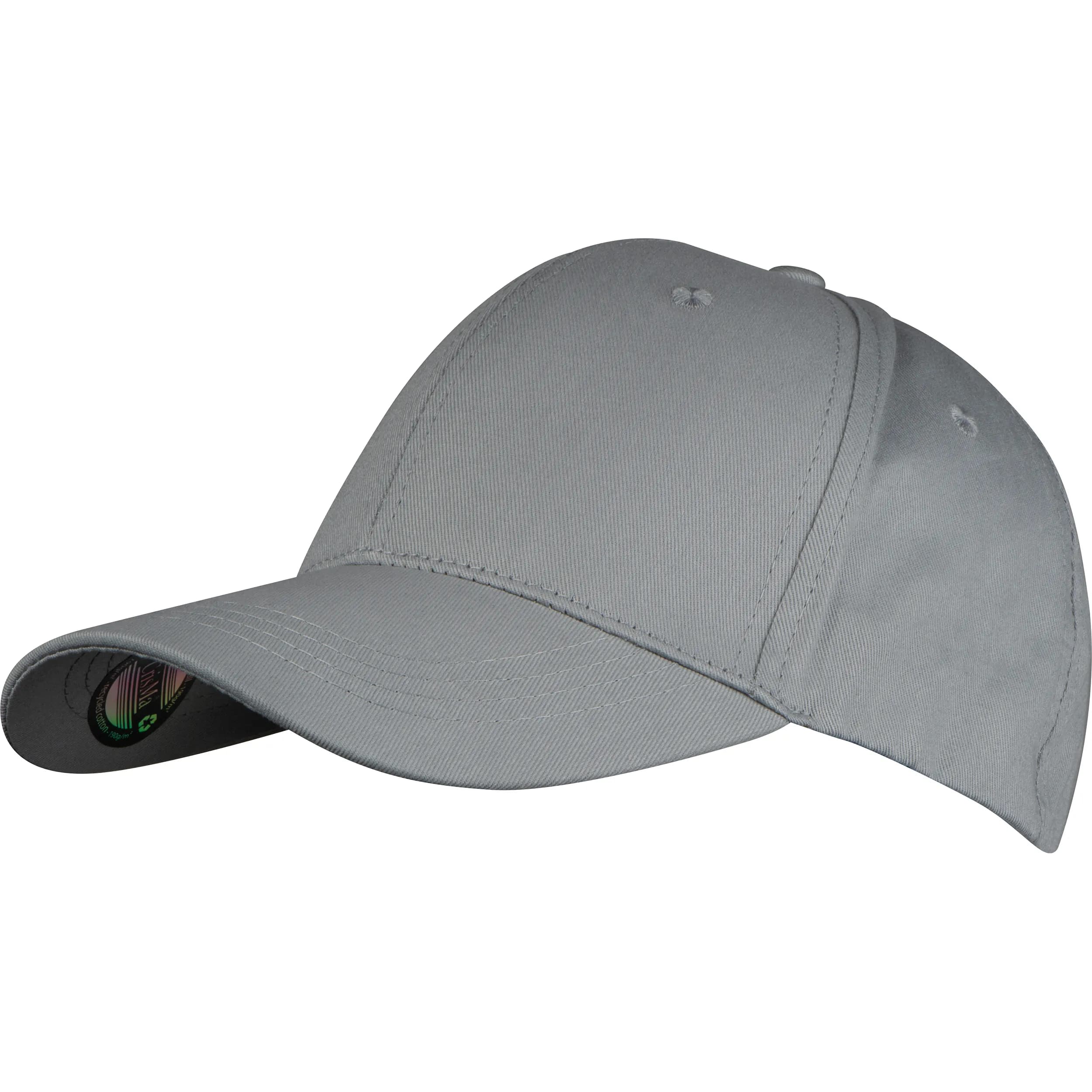 CrisMa Baseballcap aus recycelter Baumwolle FRIEDA - grau