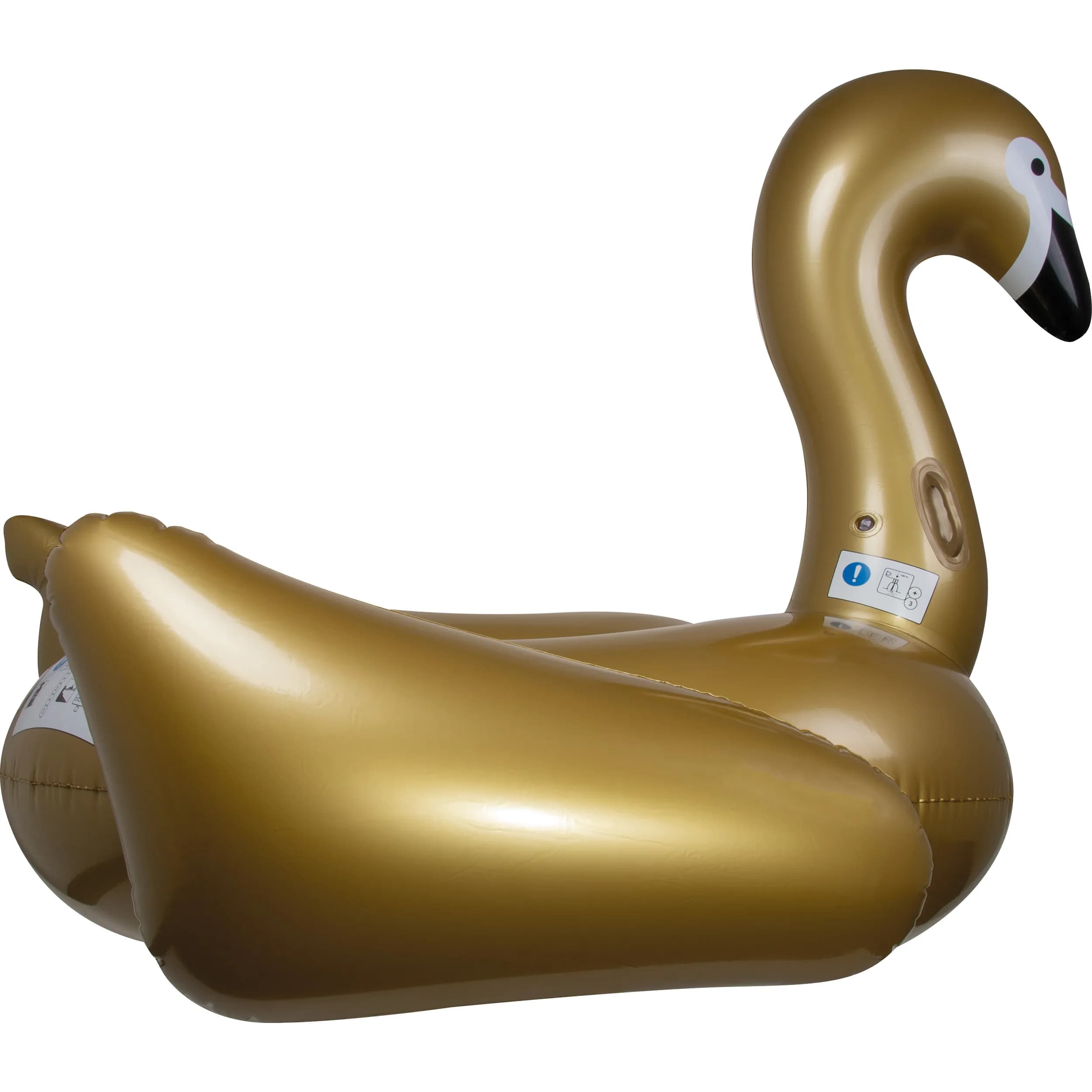 Aufblasbarer Schwan RYAN - gold