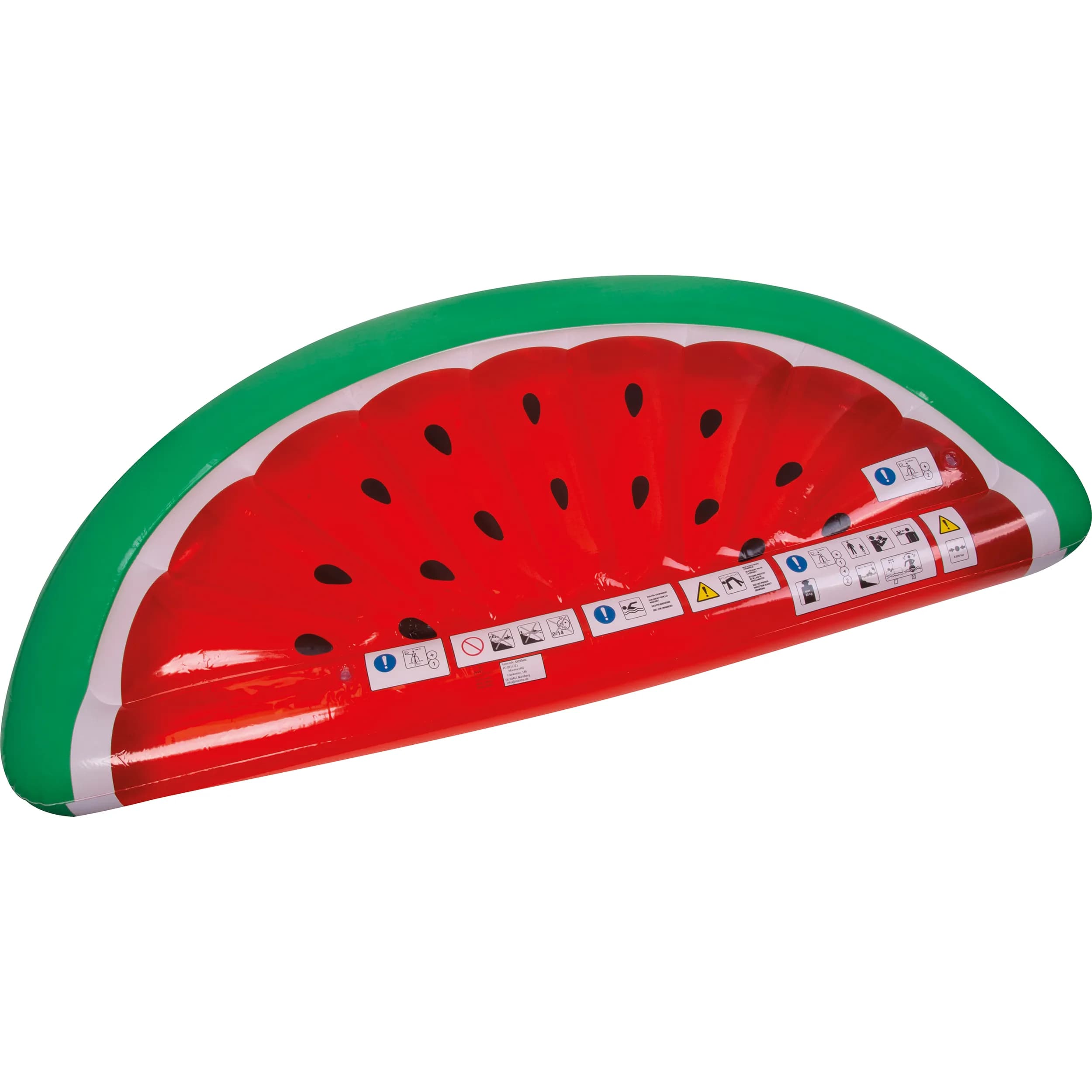 Aufblasbare Wassermelone NATANAEL - mehrfarbig