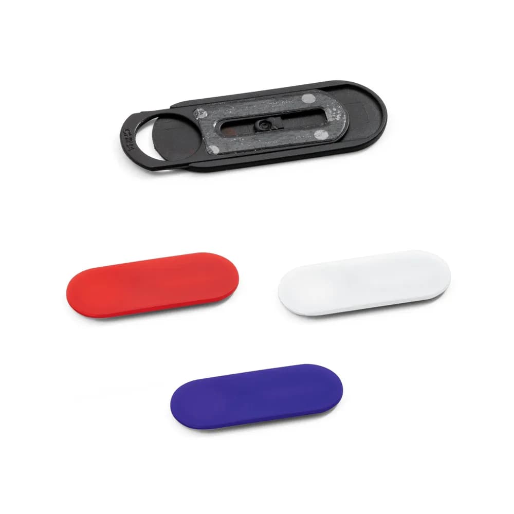 Webcam-Schutz aus 100 % recyceltes ABS - HIDE - Schwarz