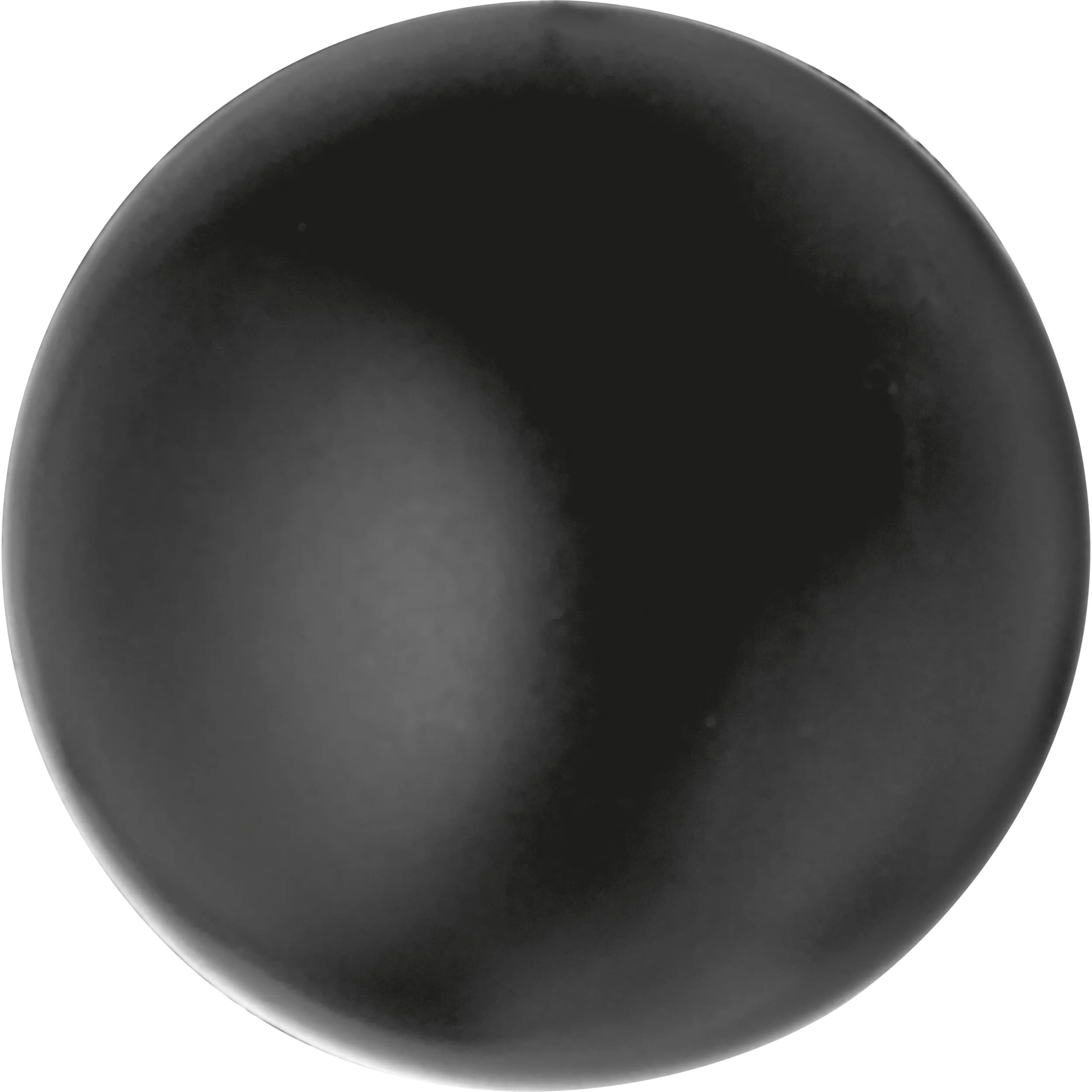 Anti Stress Knautschball aus knetbarem Schaumstoff AMELIA - schwarz