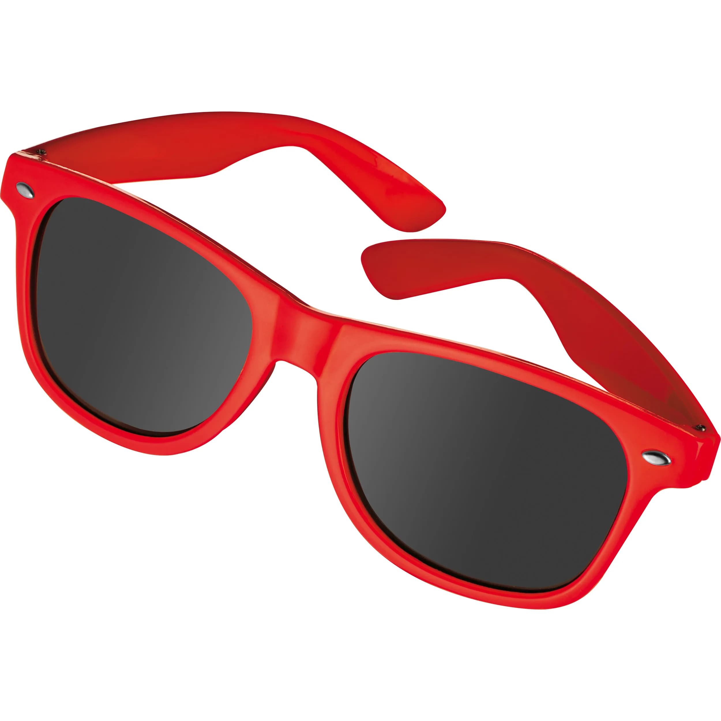 Sonnenbrille aus Kunststoff im Nerdlook, UV 400 Schutz GIANNA - rot