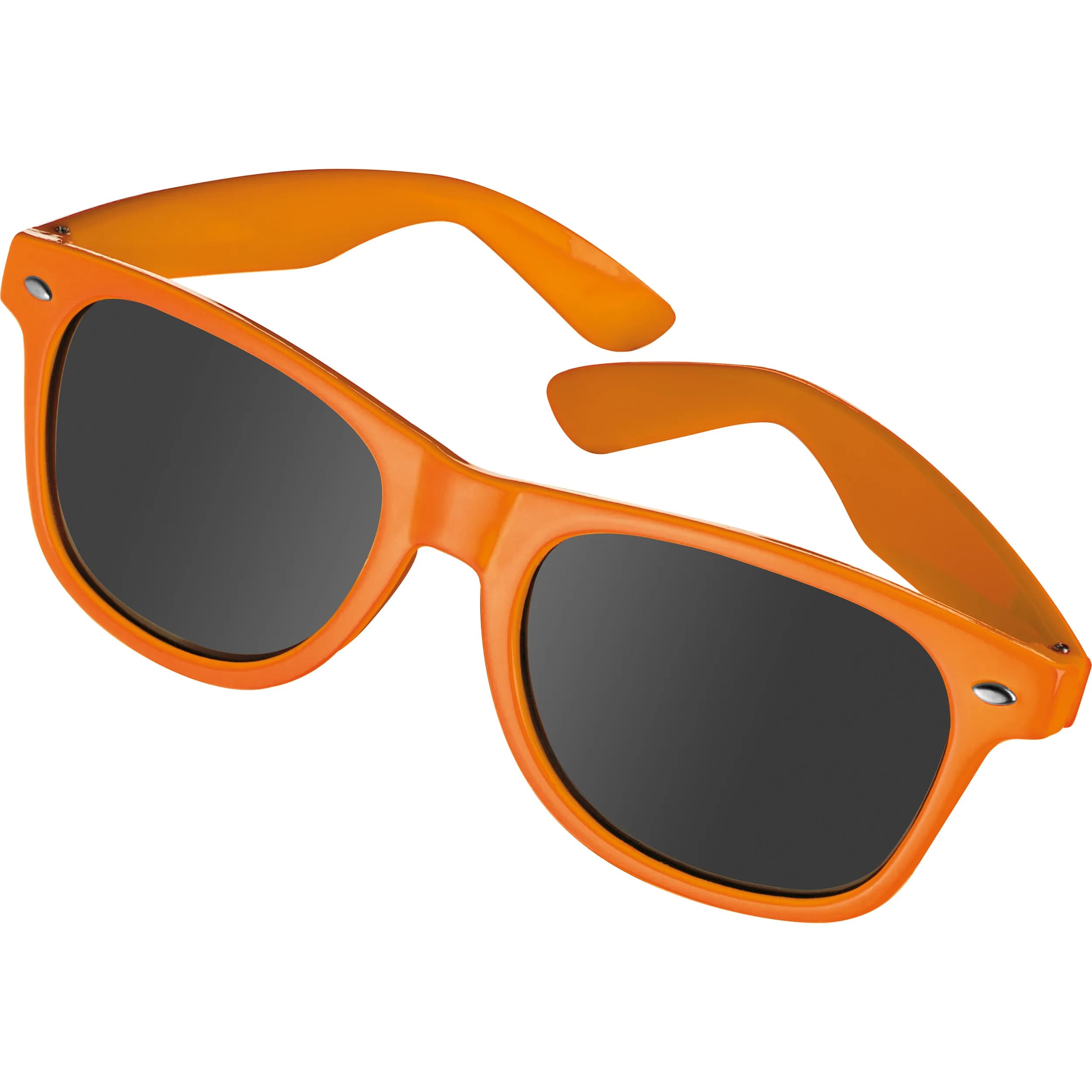 Sonnenbrille aus Kunststoff im Nerdlook, UV 400 Schutz GIANNA - orange