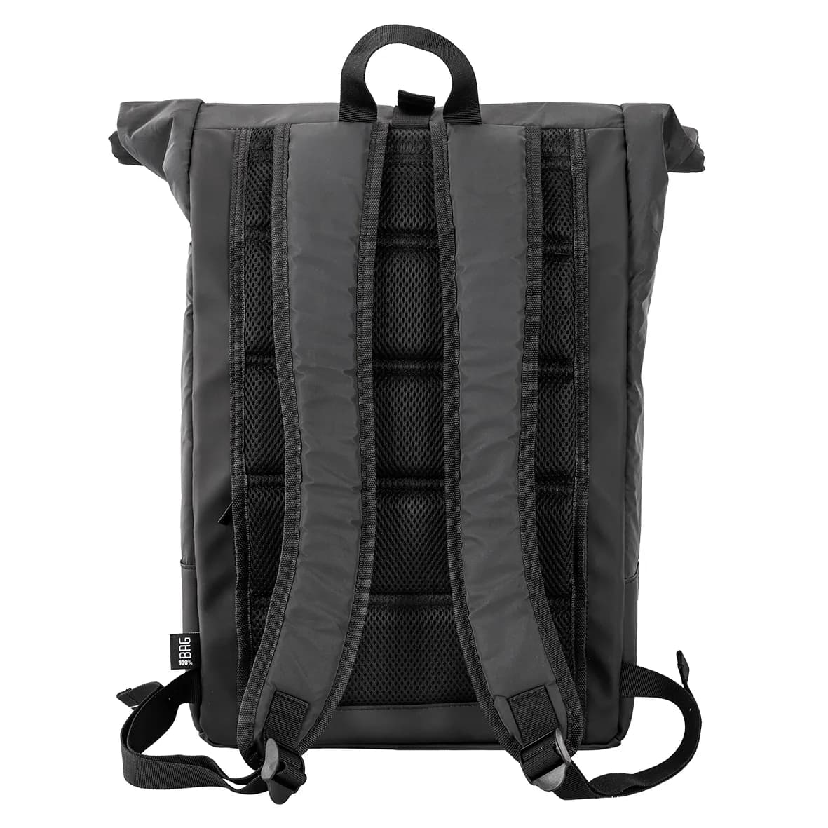 Rollup-Rucksack FLASH-BLACK - schwarz
