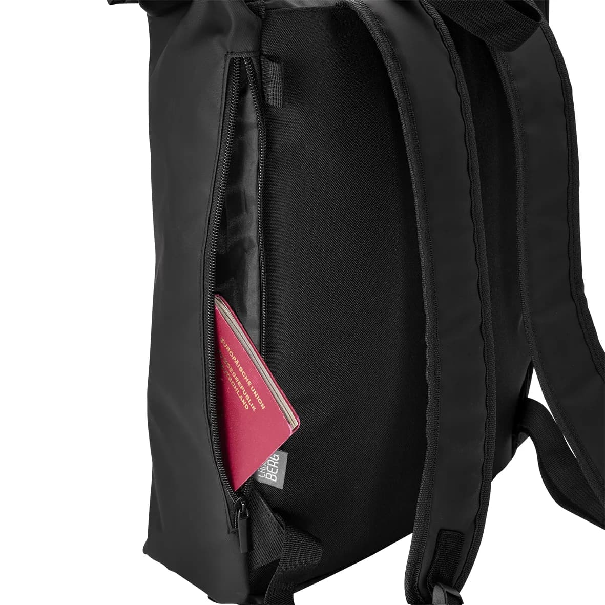 Rollup-Rucksack PHOENIX - schwarz