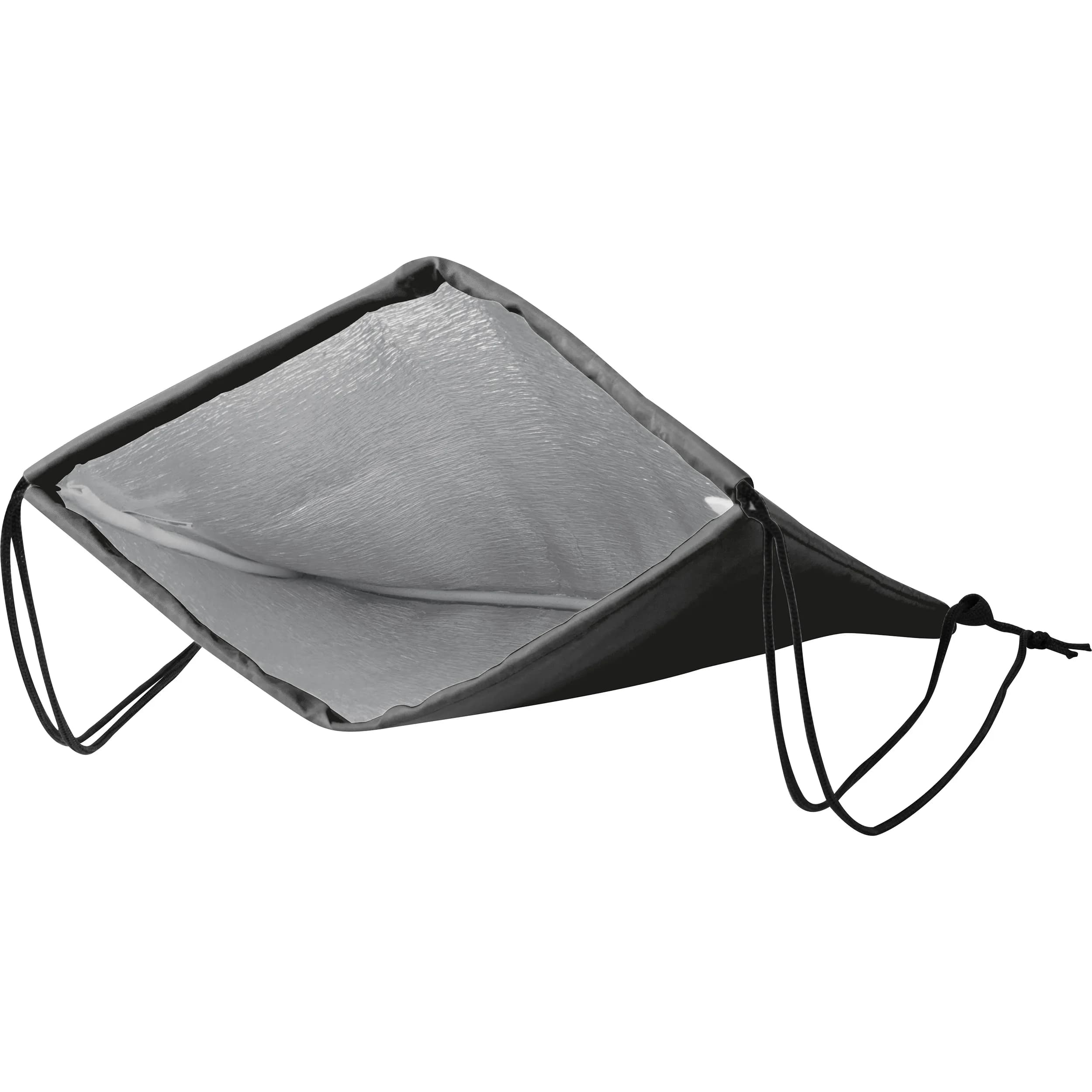 Polyester Gymbag mit Kühlfunktion RACHEL - schwarz