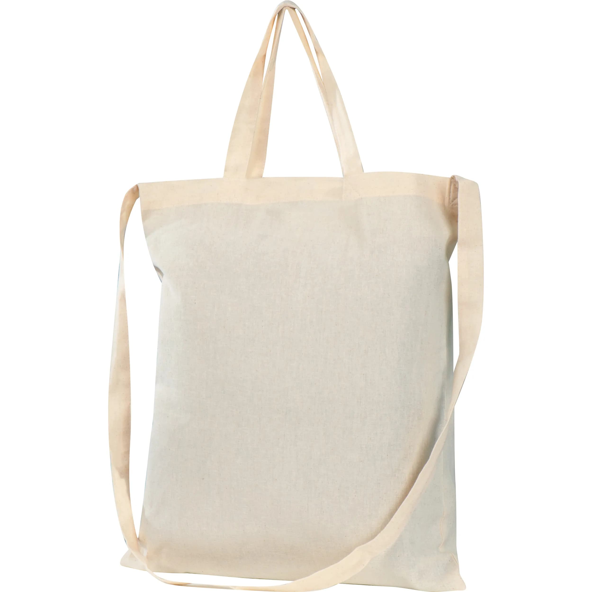 Baumwolltasche mit 3 Henkeln ABIGAIL - weiss