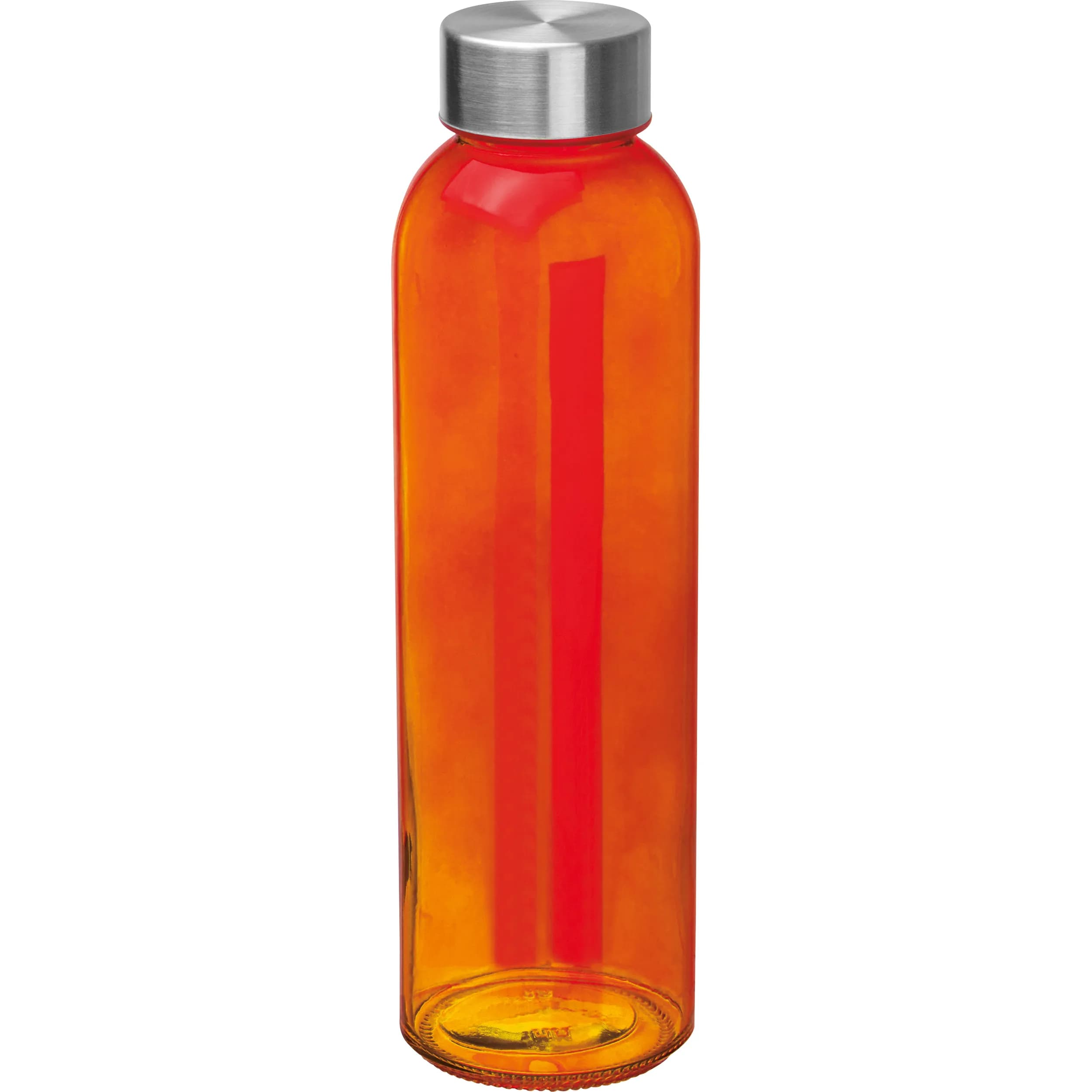 Trinkflasche aus Glas, 500ml EUGEN - orange