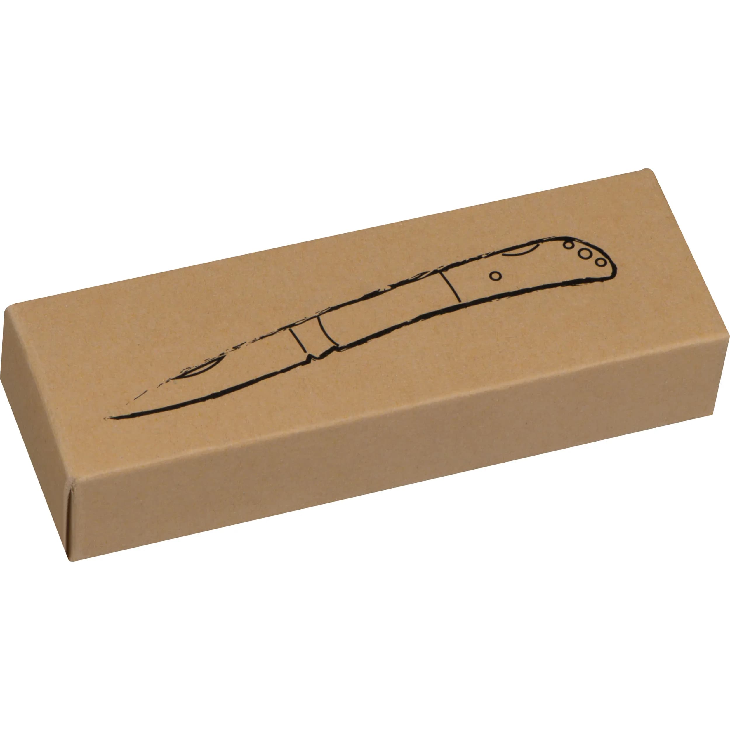 Klappmesser mit Holzgriff JENS - braun