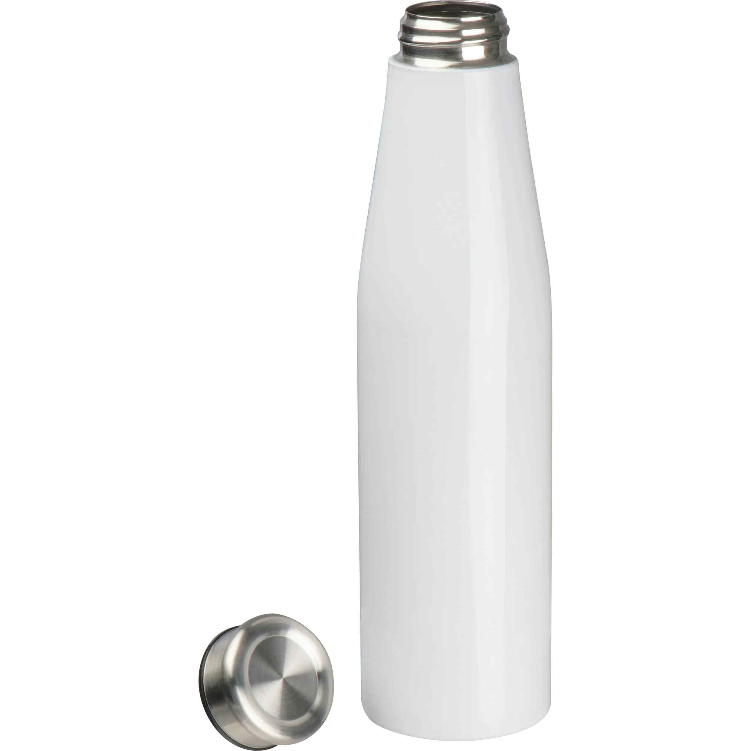 Trinkflasche aus Metall, 750ml LINDSAY - weiss