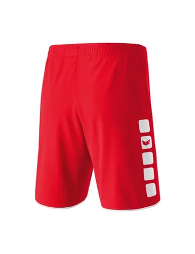 CLASSIC 5-C Shorts - Kinder - rot/weiß