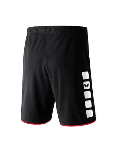 CLASSIC 5-C Shorts - Erwachsene - schwarz/rot