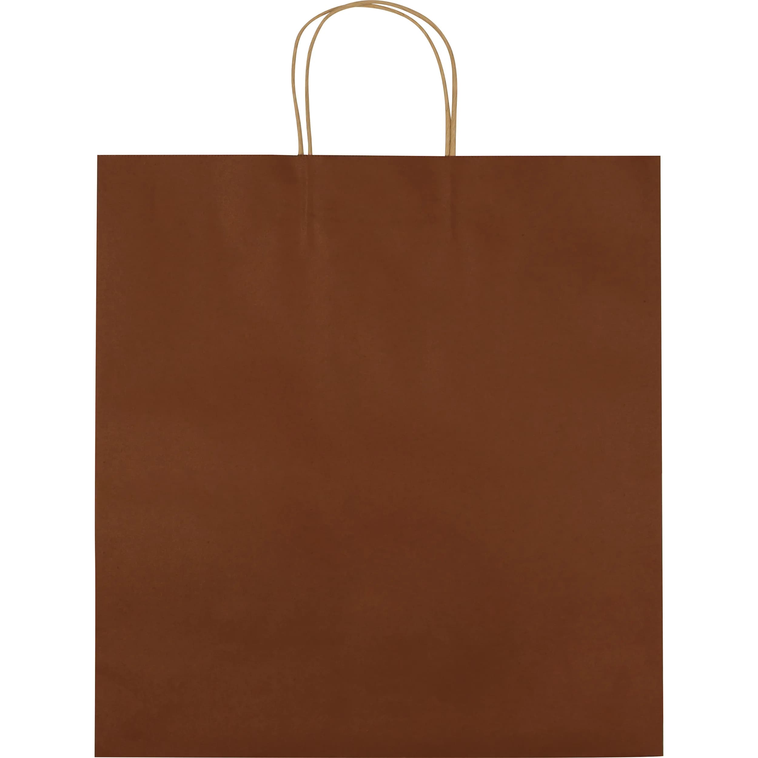 Recycelte Papiertasche groß GUS - braun