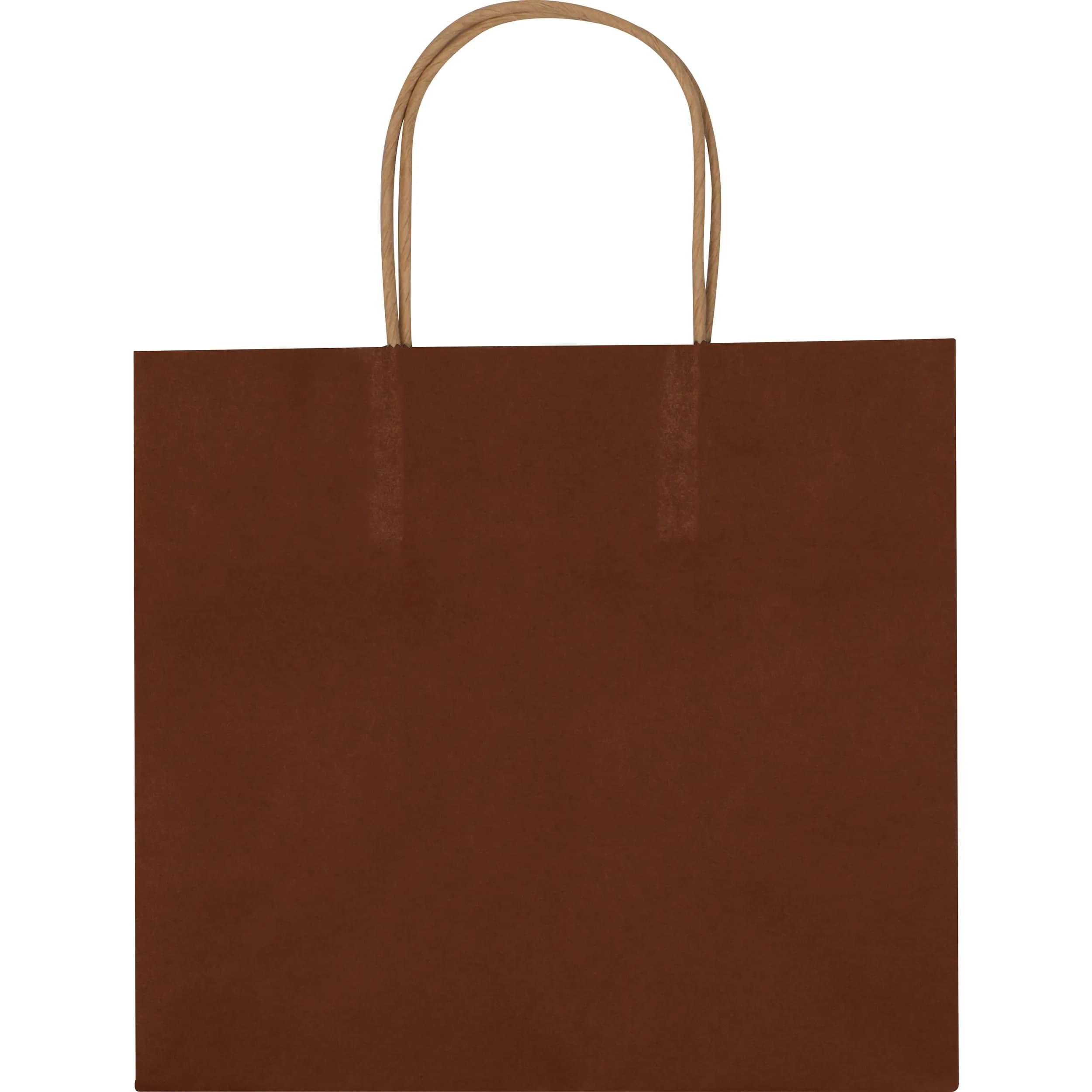 Recycelte Papiertasche klein HILARY - braun