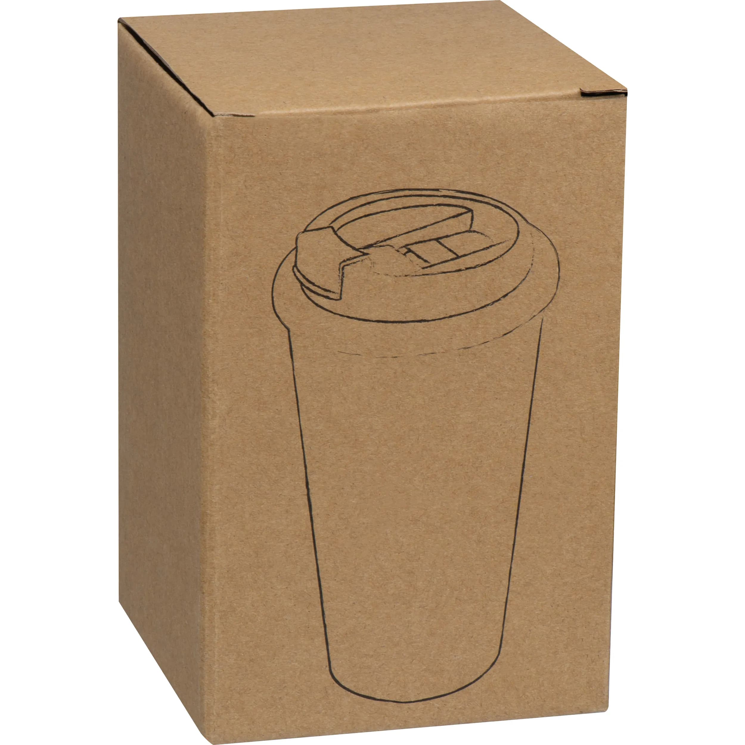 Trinkbecher mit Korkoberfläche, 400ml JEREMY - beige