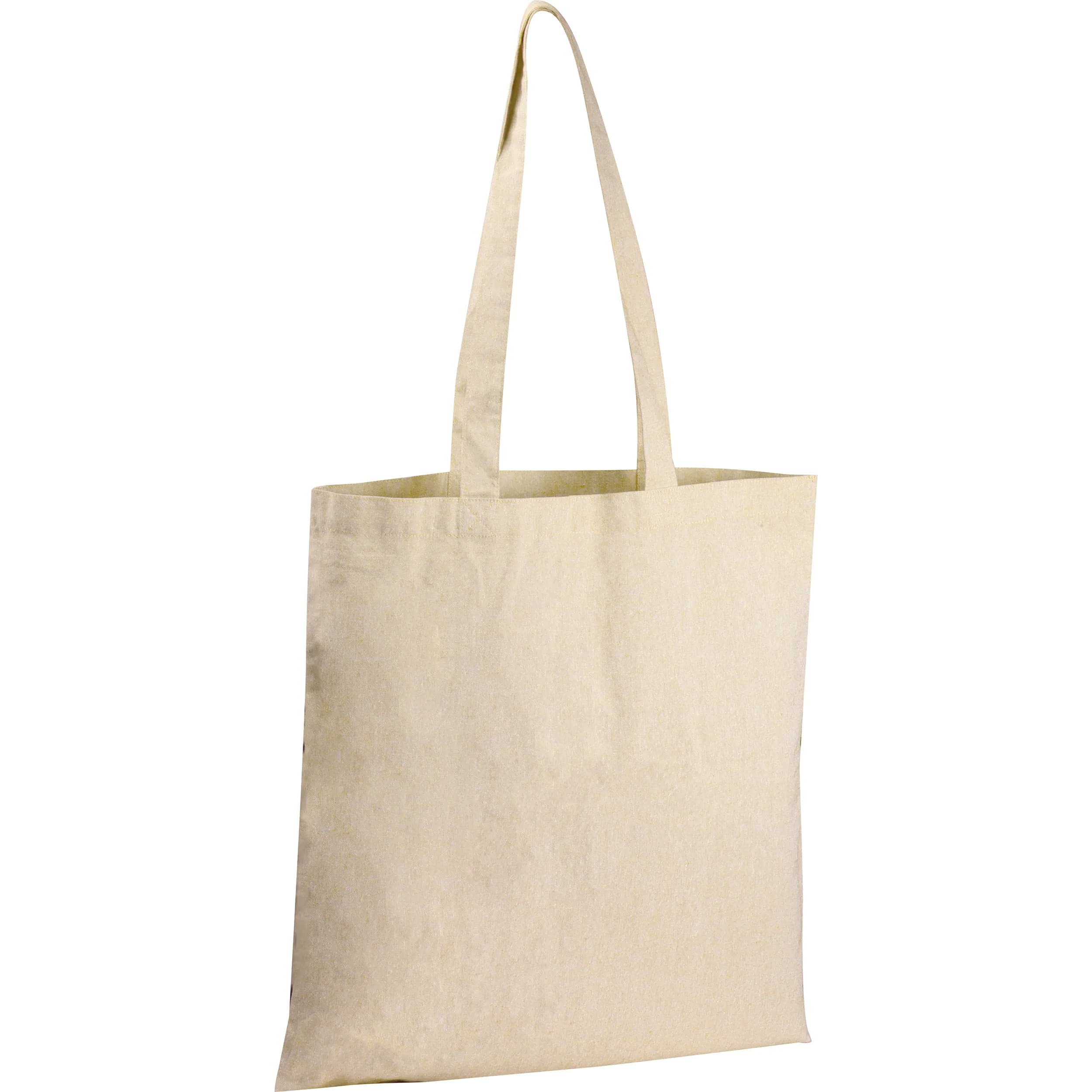 Einkaufstasche aus recycelter Baumwolle LAMBERTO - weiss