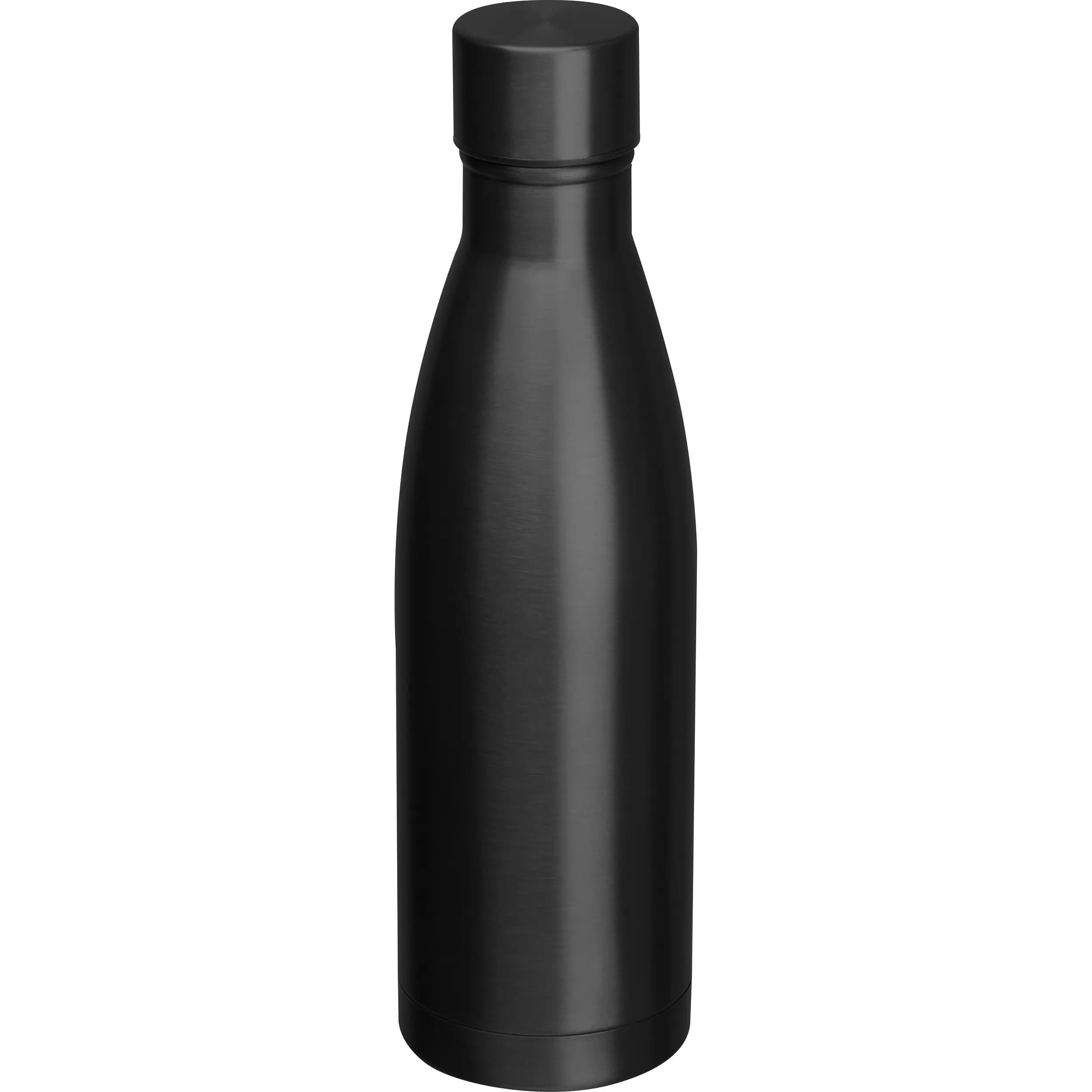 Vakuum Edelstahlflasche, 500ml BERND - schwarz