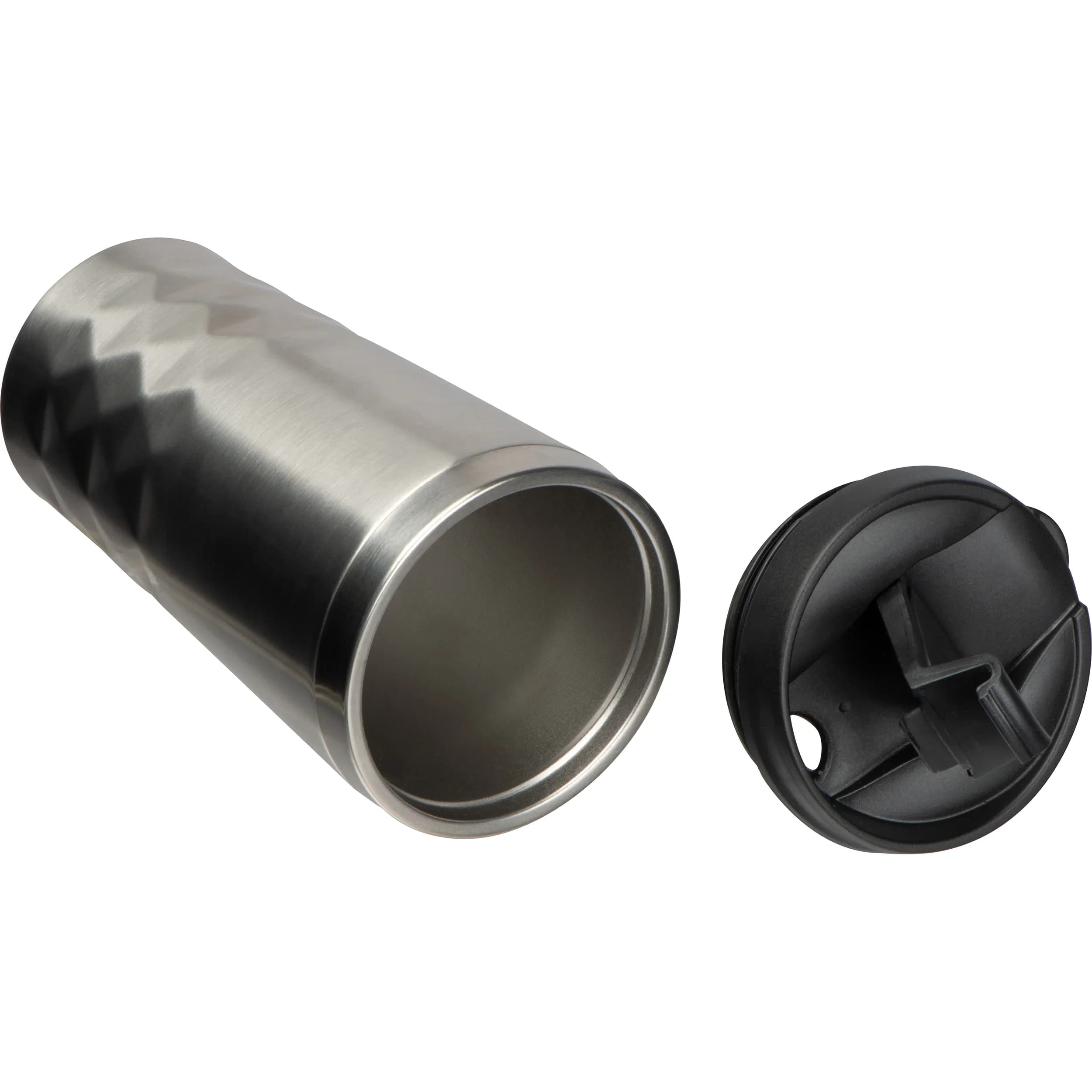 Trinkbecher mit Muster, 400ml ALFRED - grau