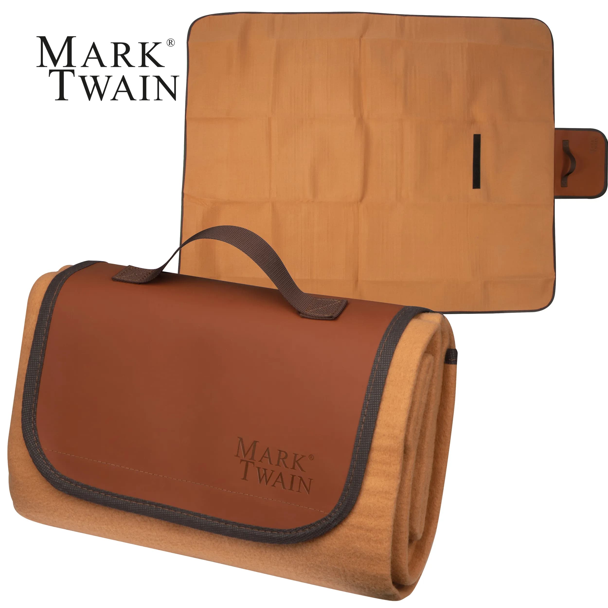 Mark Twain Picknickdecke SAMUELE - beige