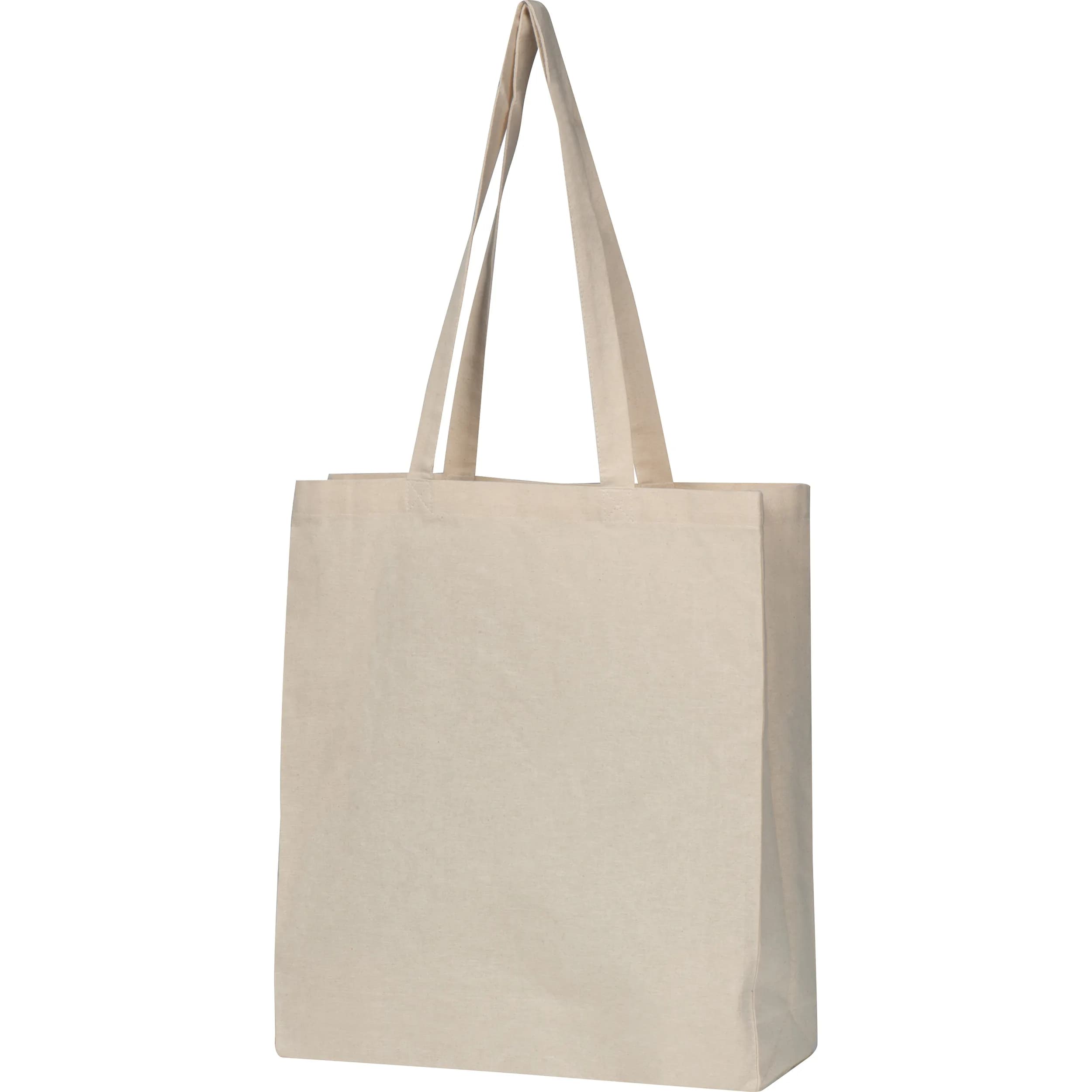 Bio Baumwolltasche mit Bodenfalte ADAM - beige