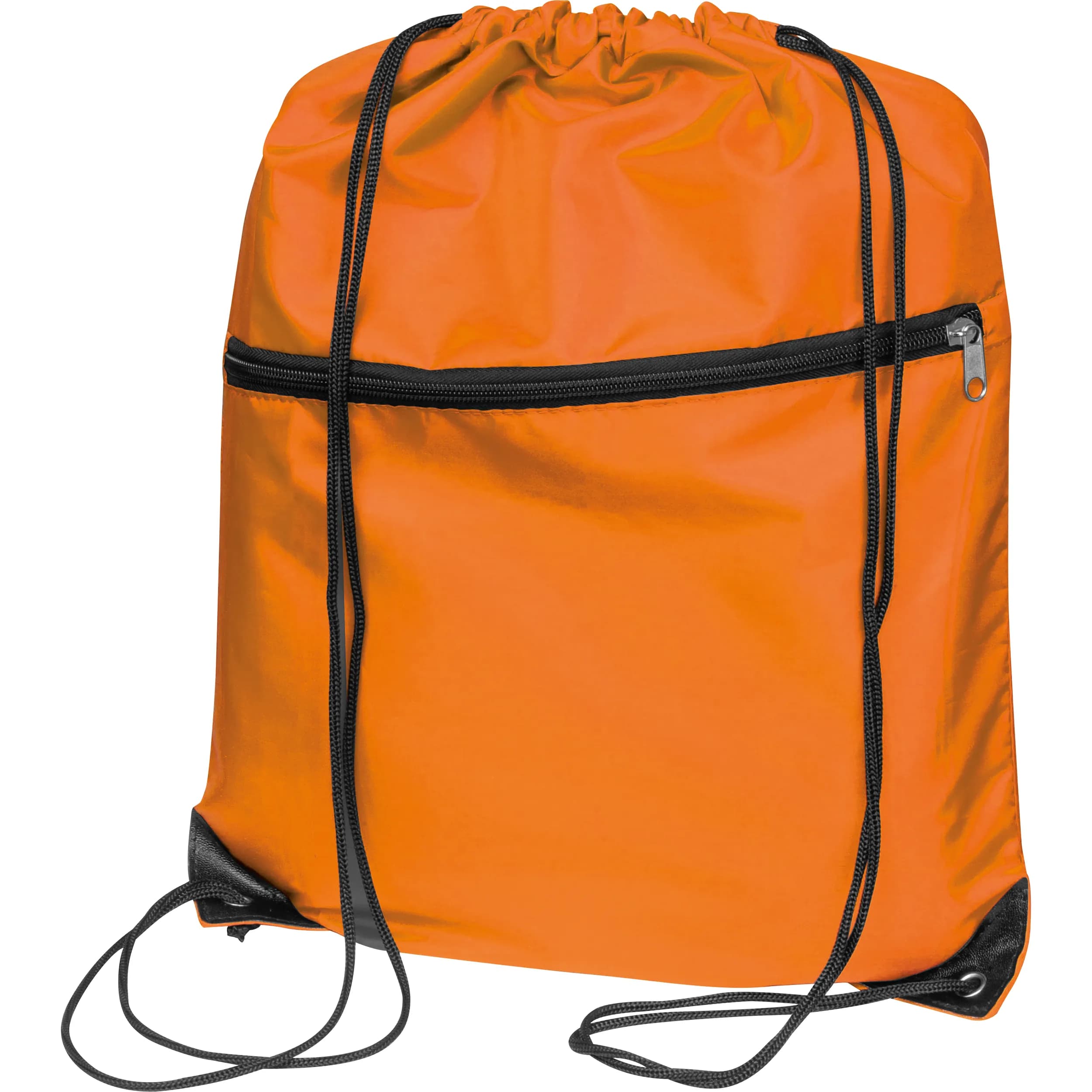 Gymbag aus recyceltem Polyester HILDA - orange