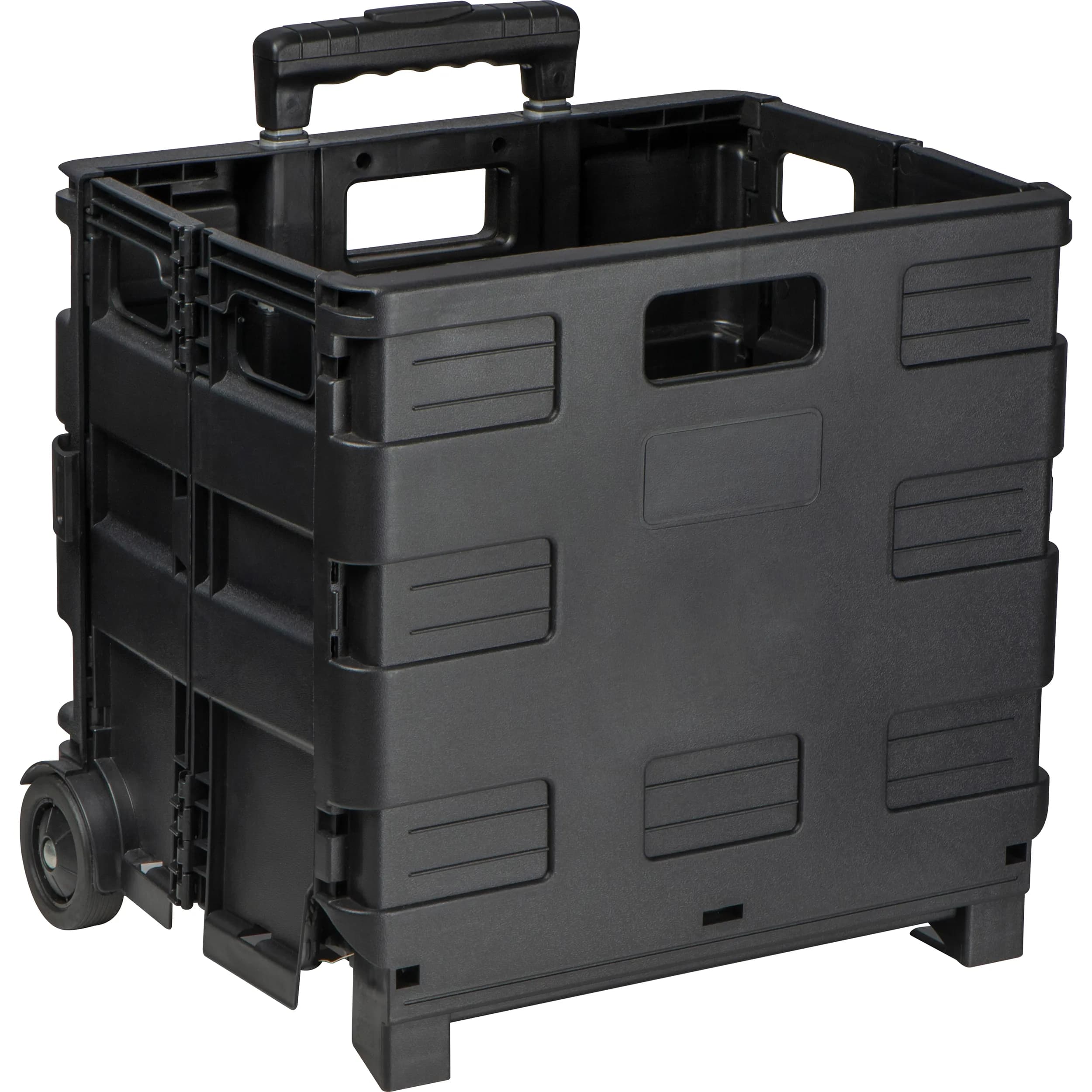 Klappbarer Einkaufstrolley KAREN - schwarz