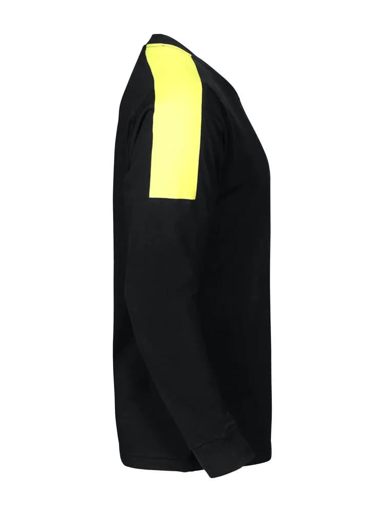 2020 LANGARM T-SHIRT - Schwarz/Gelb