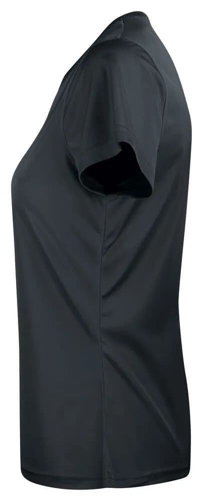 2031 DAMEN FUNKTIONS-T-SHIRT - Schwarz